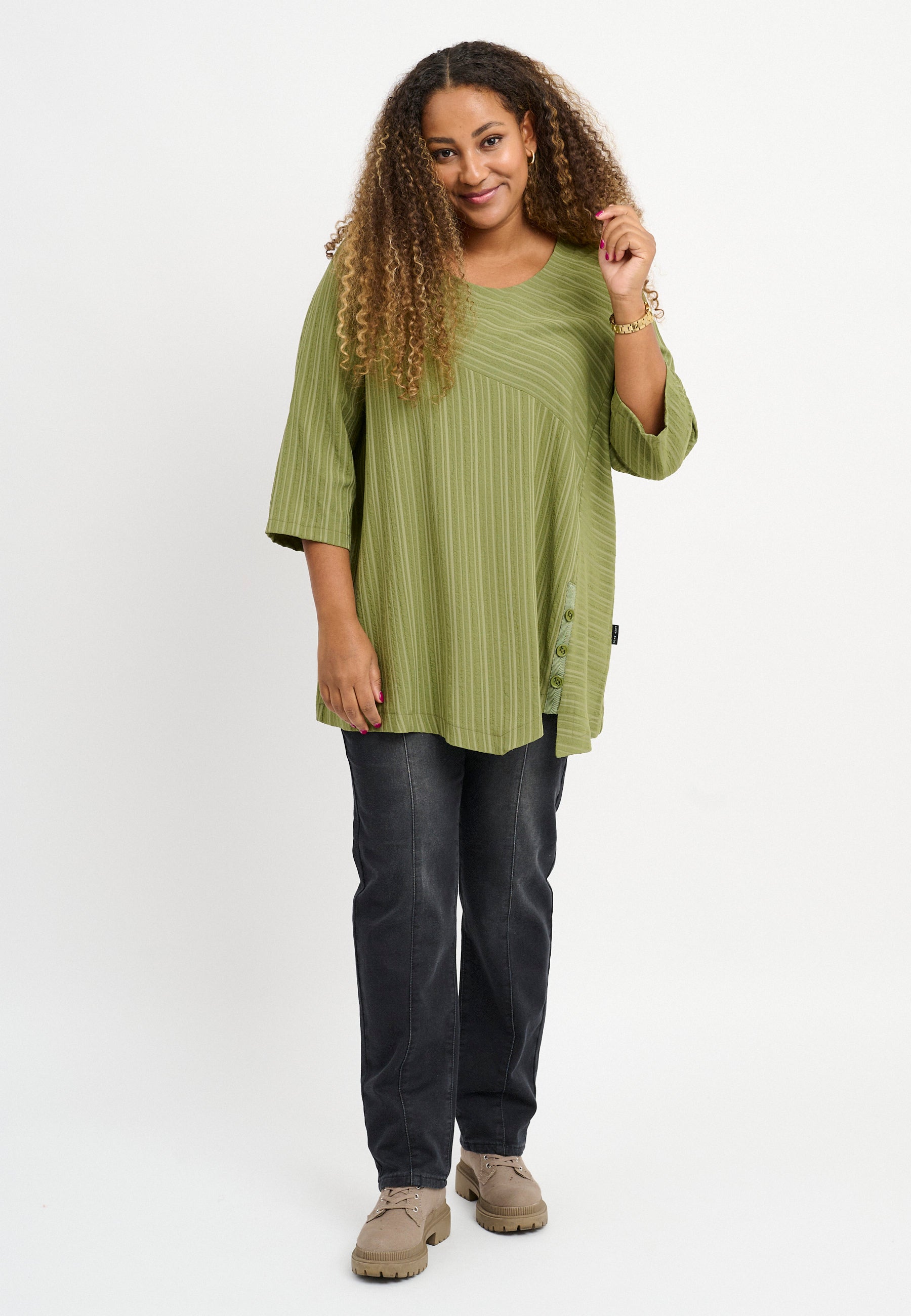Pont Neuf PNFiline Tunikaer 3506 Khaki Green