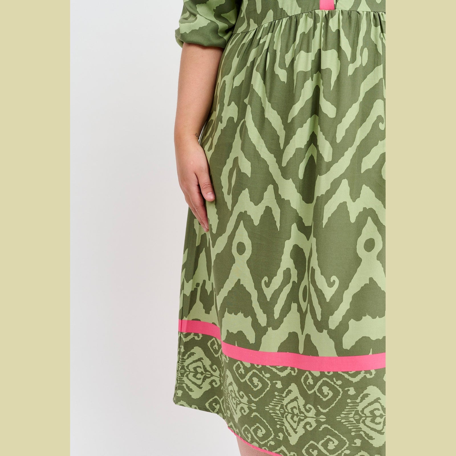 Pont Neuf PNFione Kjoler 3506 Khaki Green