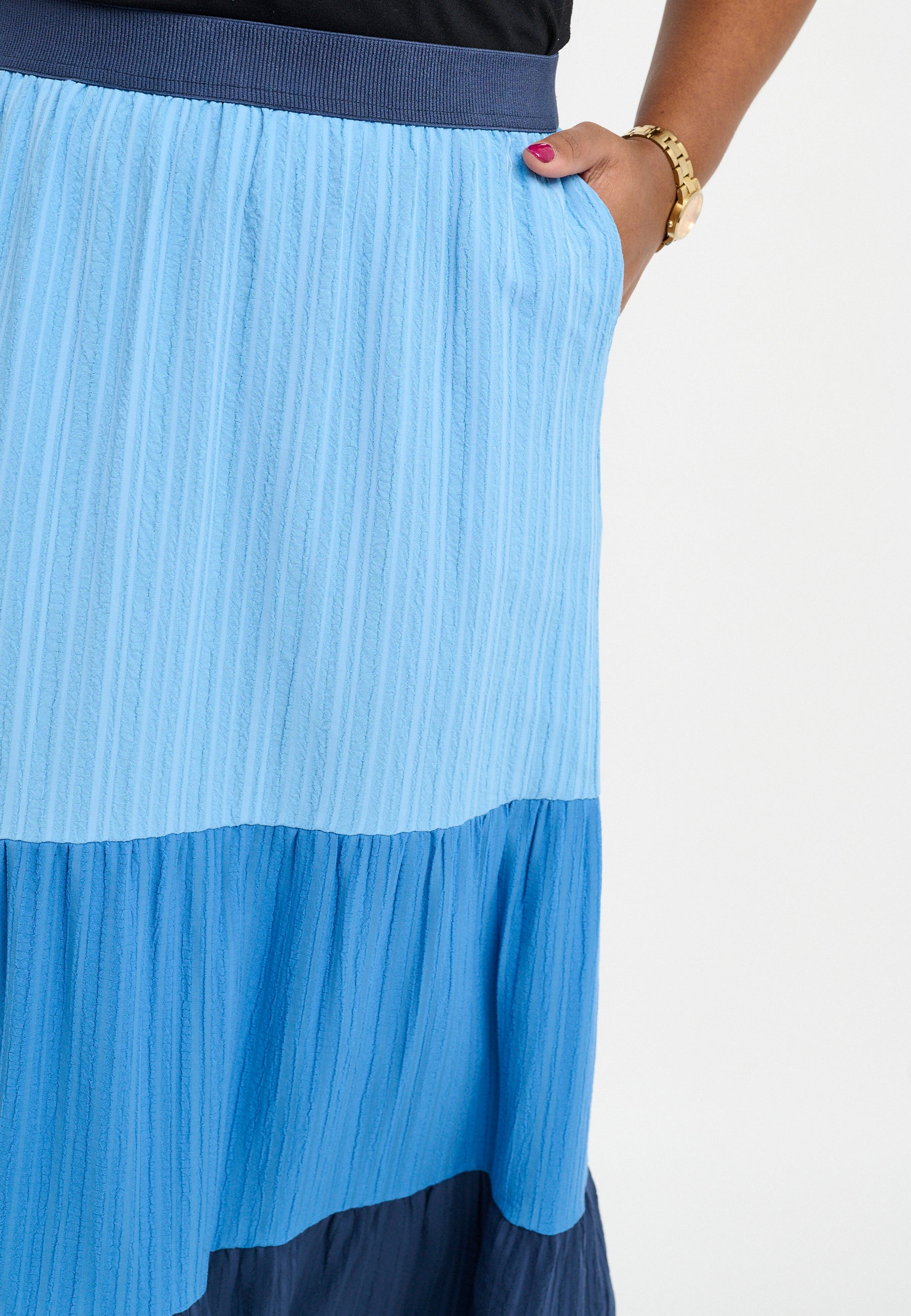 Pont Neuf PNFloria Nederdele 5999 NAVY BLUE