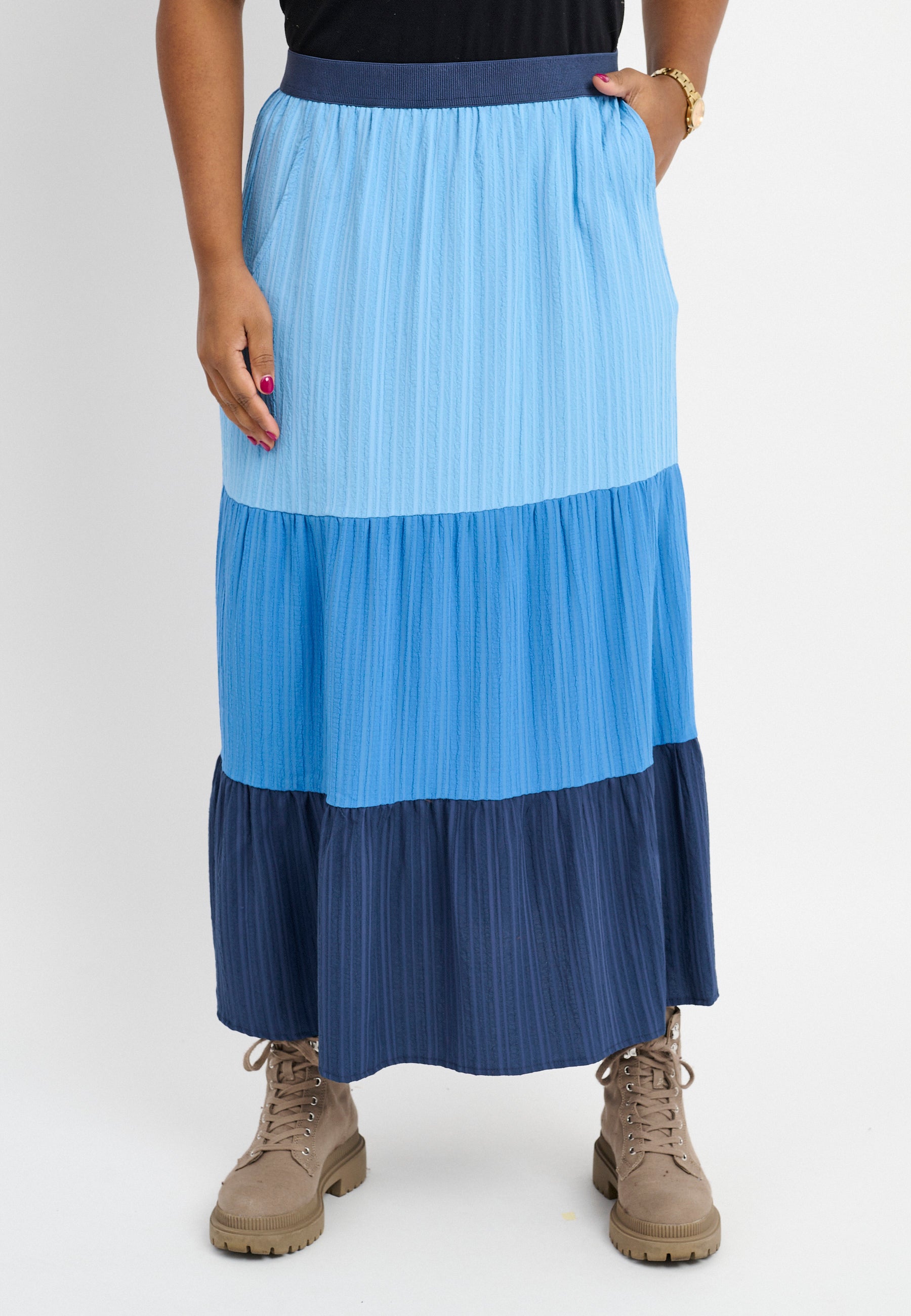 Pont Neuf PNFloria Nederdele 5999 NAVY BLUE