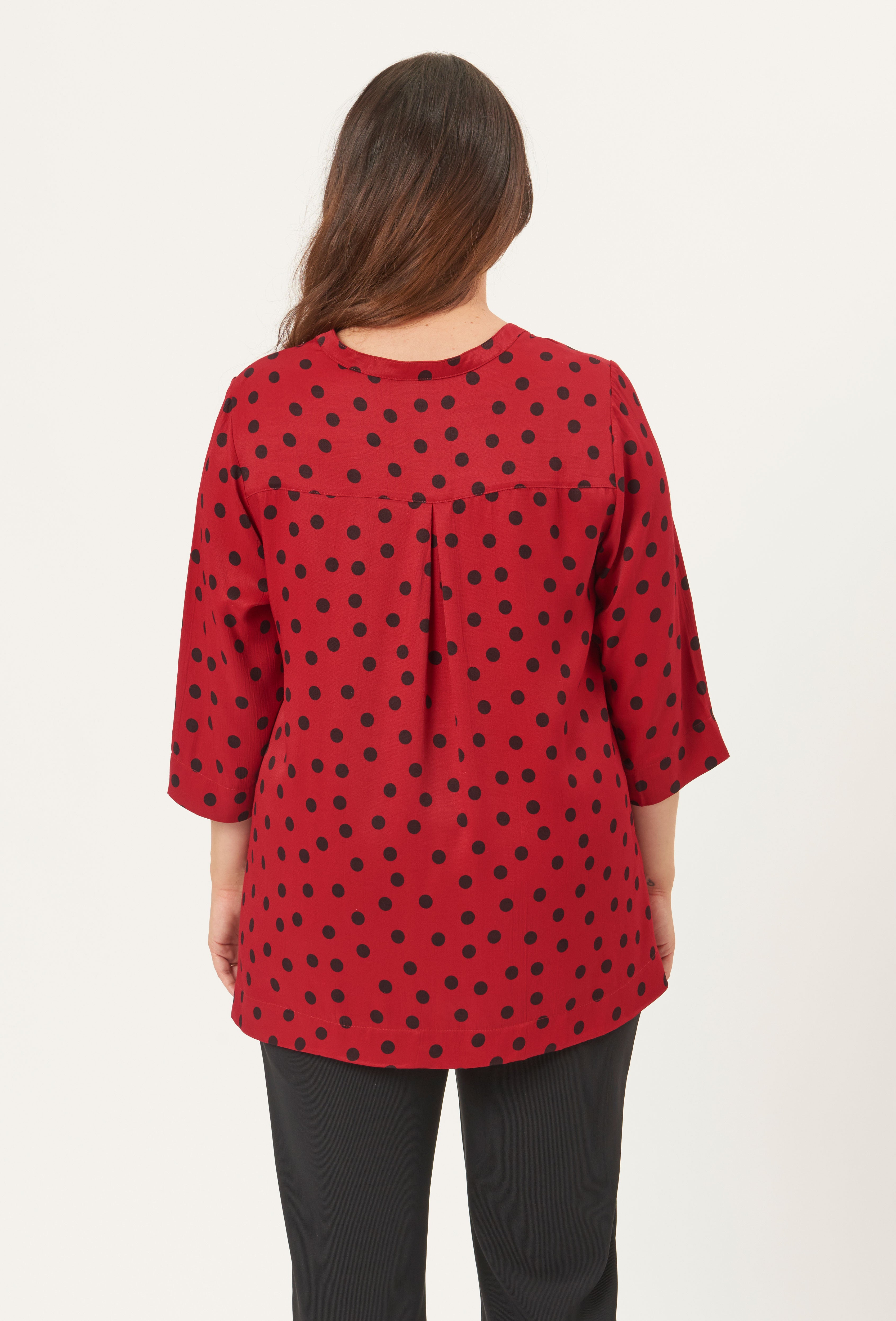 Pont Neuf PNFrancy Tea Bluser 354 Warm Red