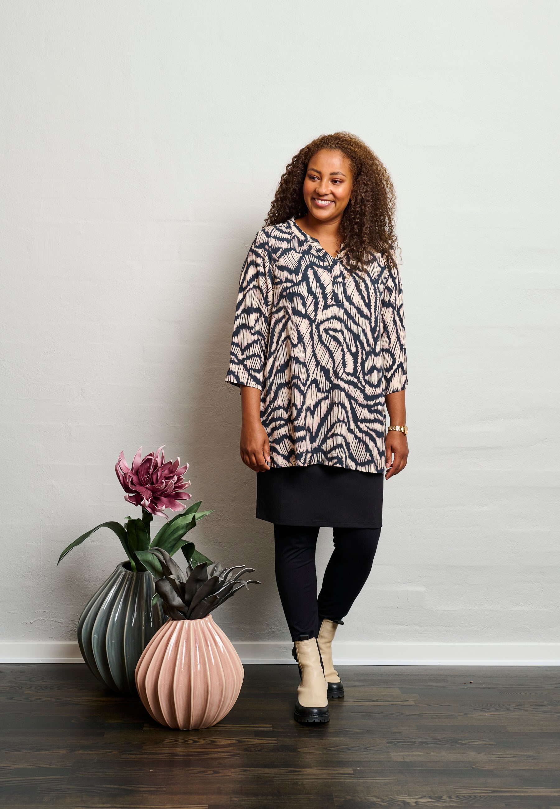 Pont Neuf PNFrancy Tea Bluser 2250 Rose