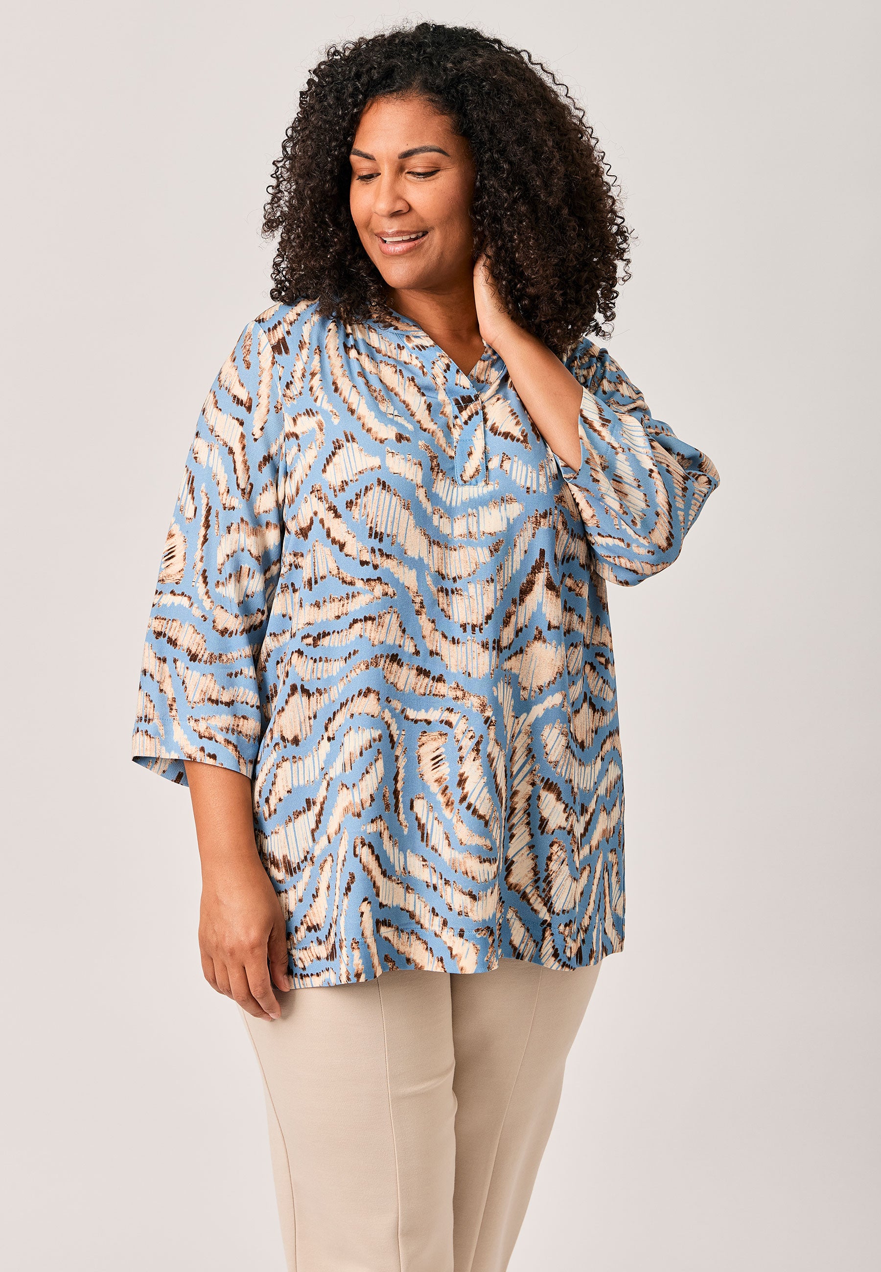 Pont Neuf PNFrancy Tea Bluser 5250 Soft Blue