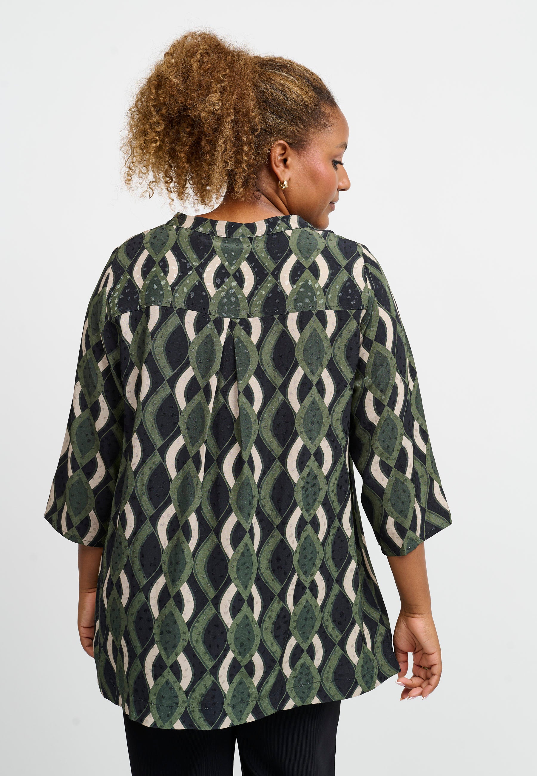 Pont Neuf PNFrancy Tea Bluser 3620 Forest Green