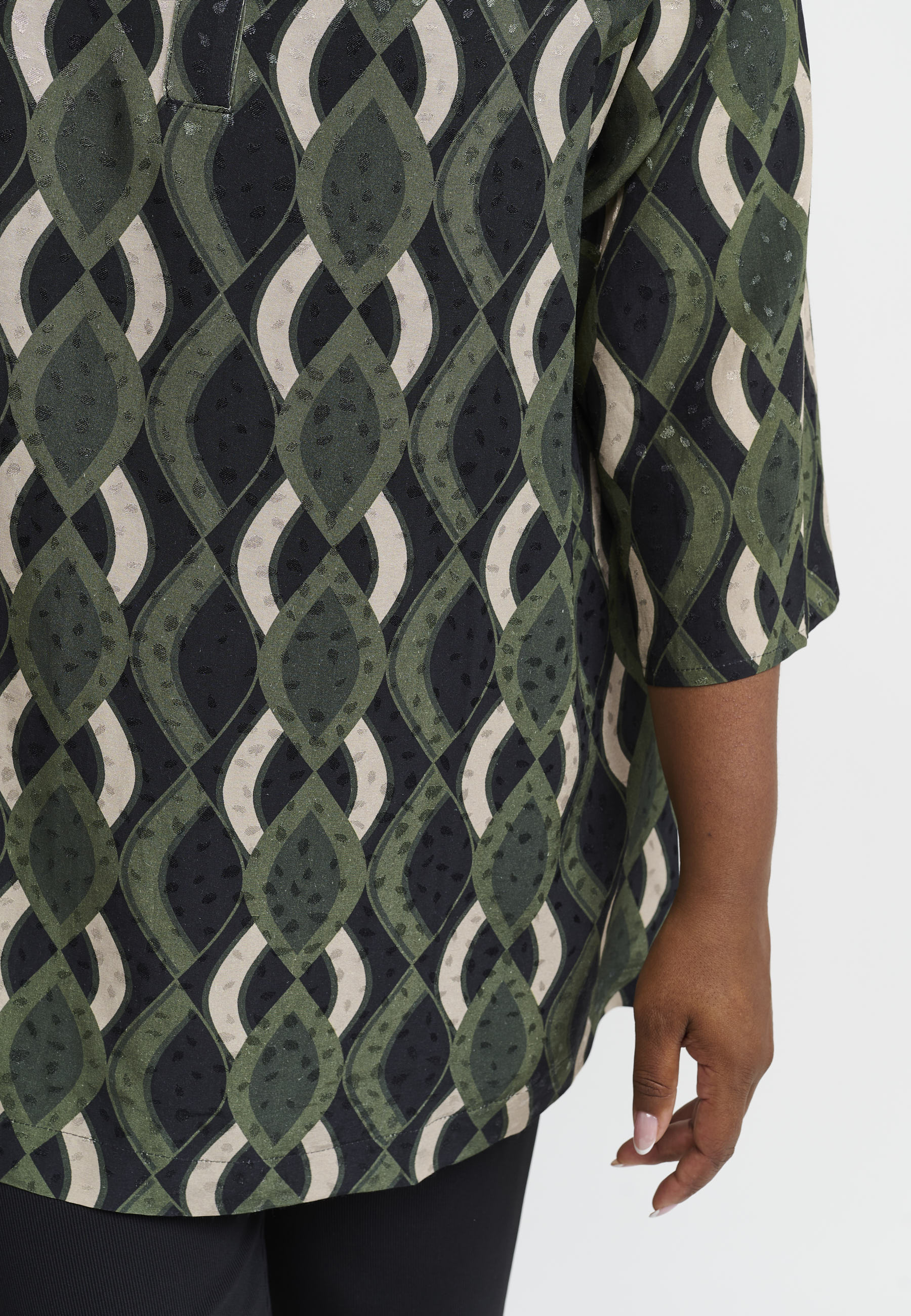 Pont Neuf PNFrancy Tea Bluser 3620 Forest Green