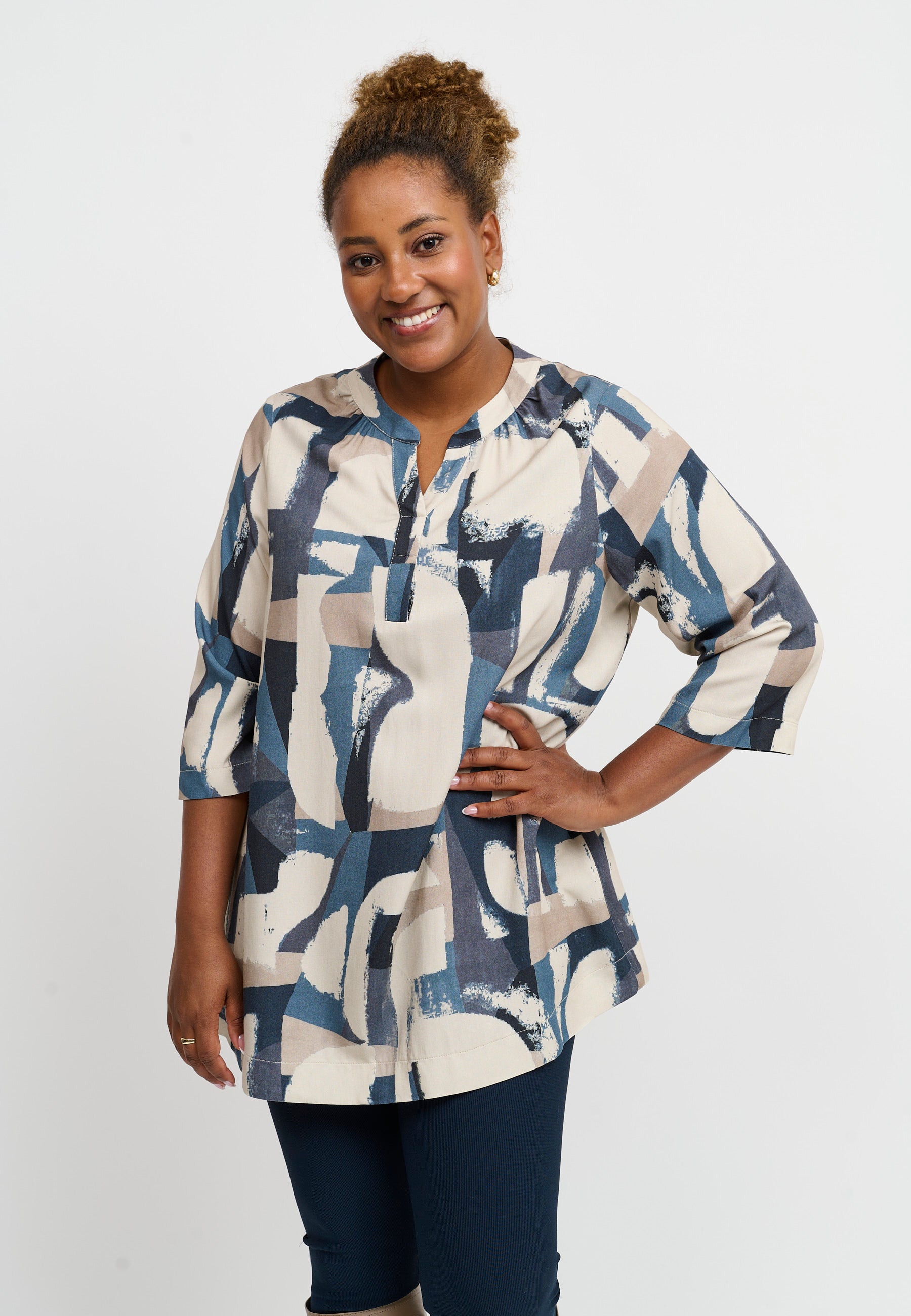 Pont Neuf PNFrancy Tea Bluser 5555 Steel Blue