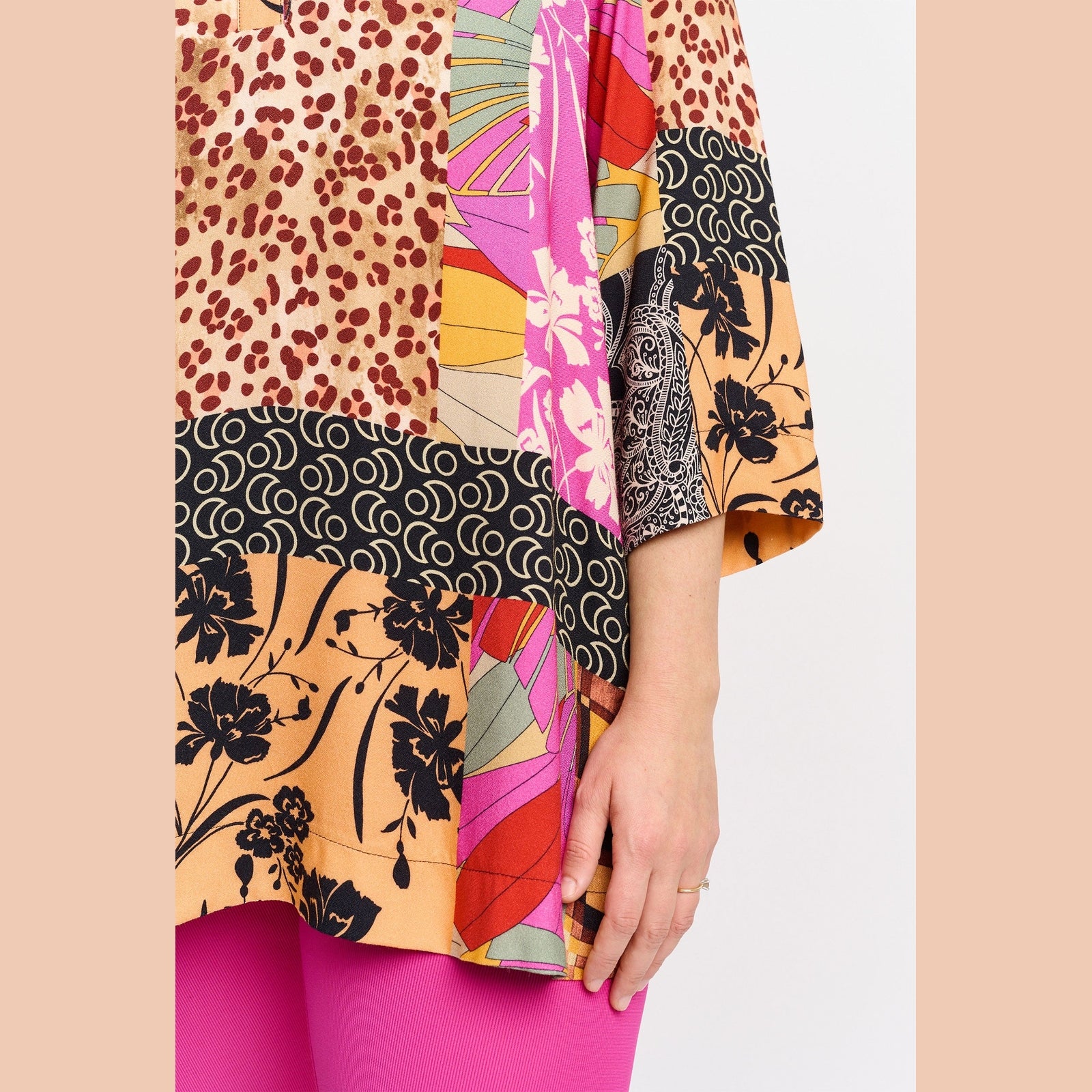 Pont Neuf PNFrancy Tea Tunikaer 163 Fuchsia