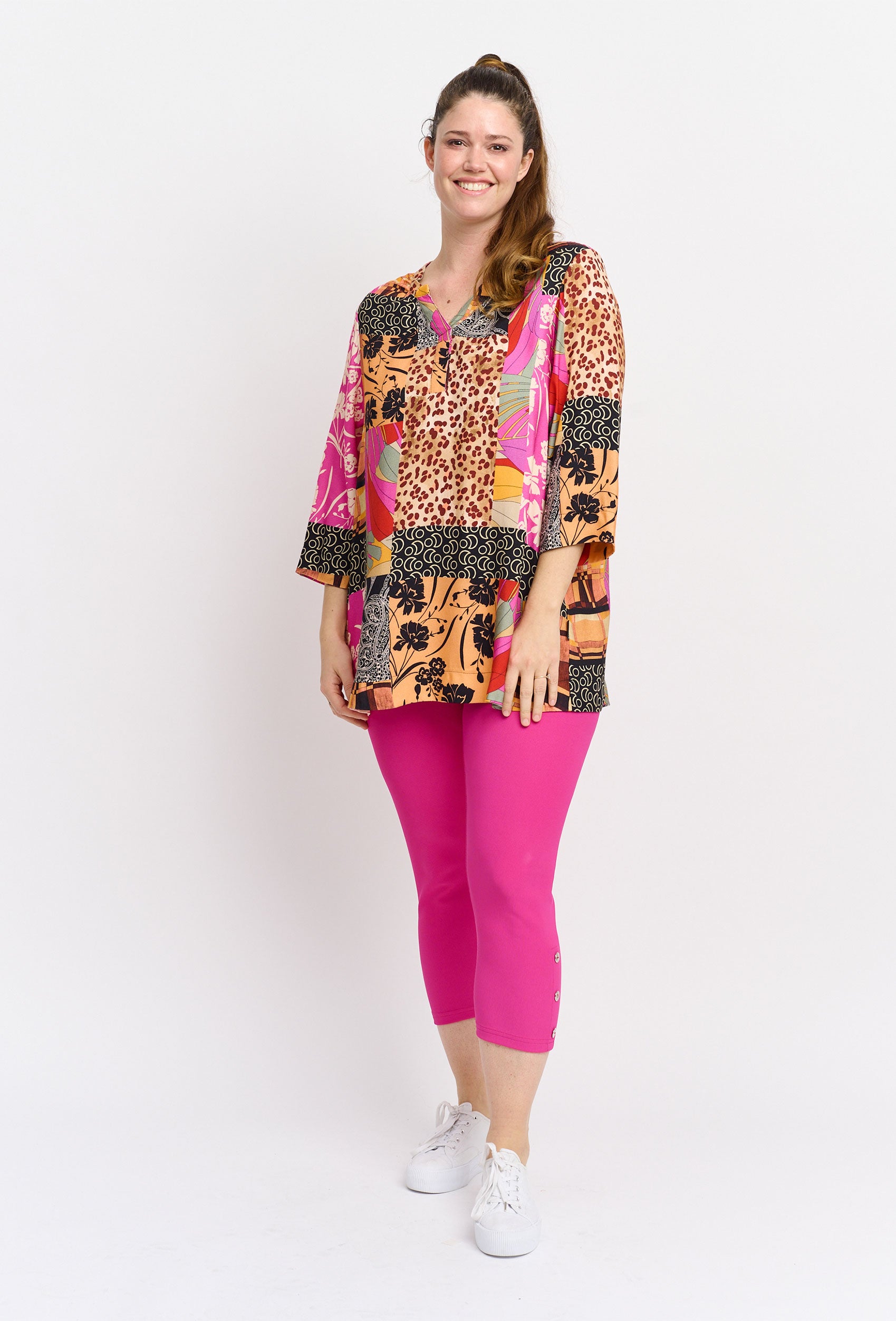 Pont Neuf PNFrancy Tea Tunikaer 163 Fuchsia