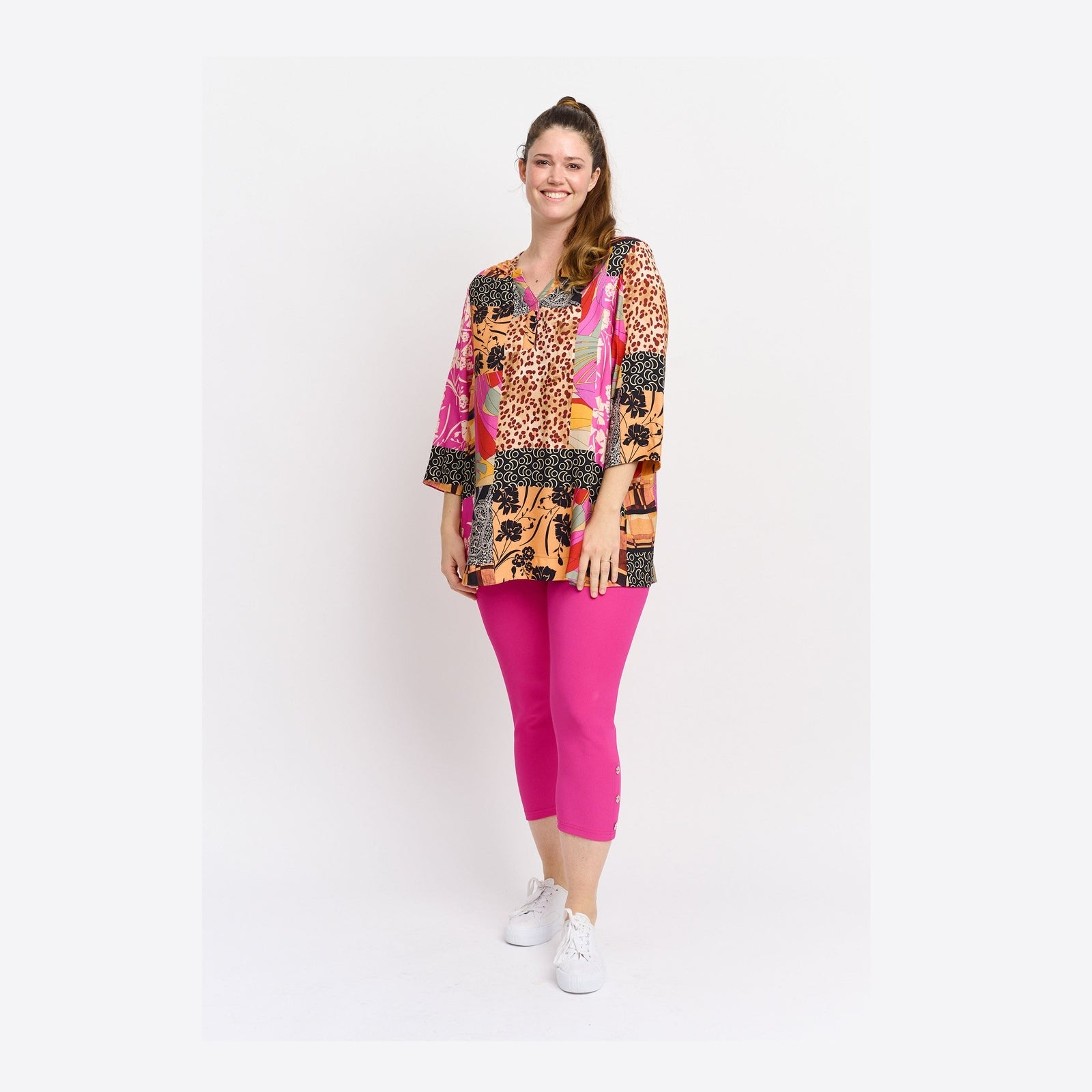 Pont Neuf PNFrancy Tea Tunikaer 163 Fuchsia