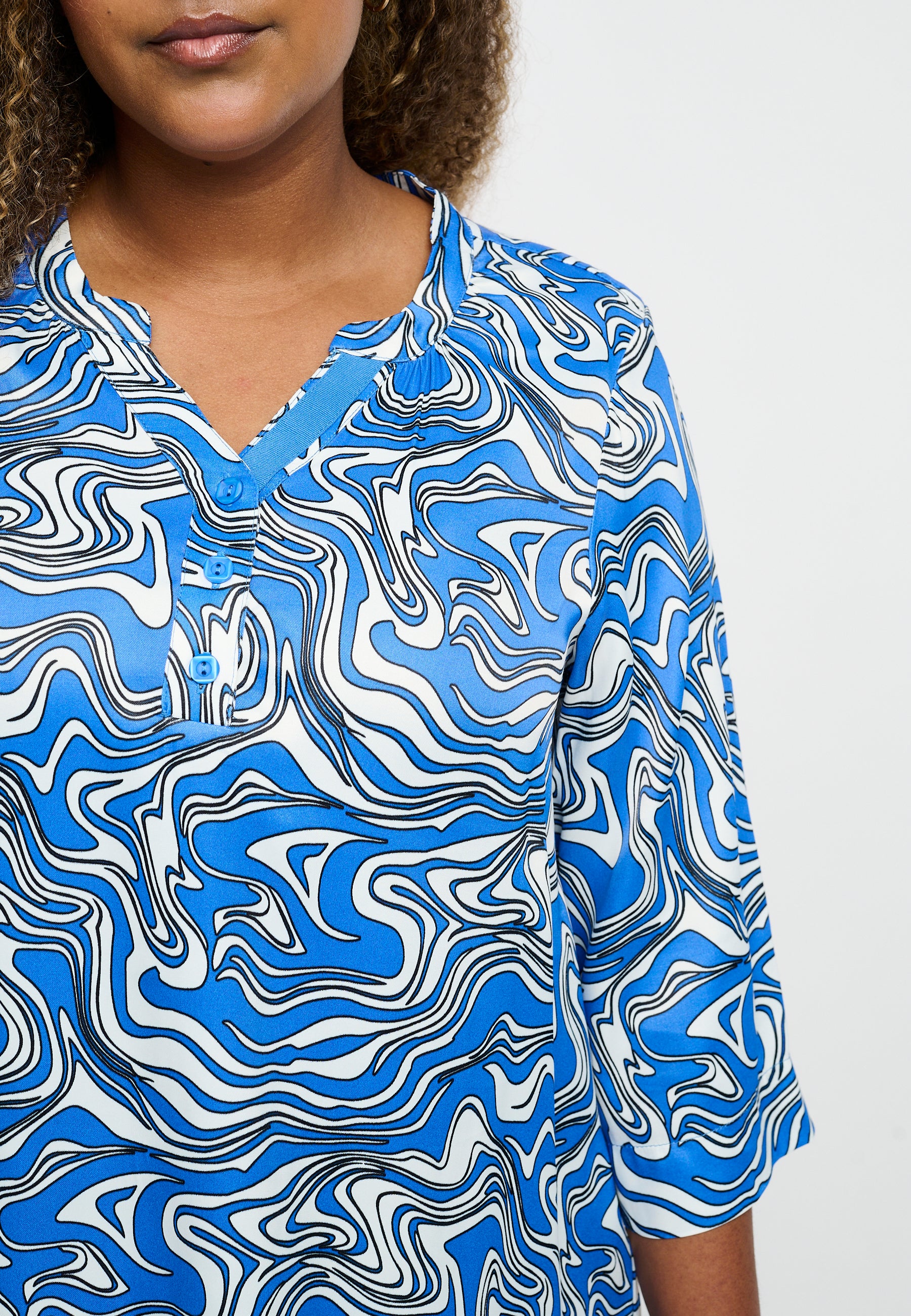 Pont Neuf PNFrancy Tea Tunikaer 5750 sapphire blue