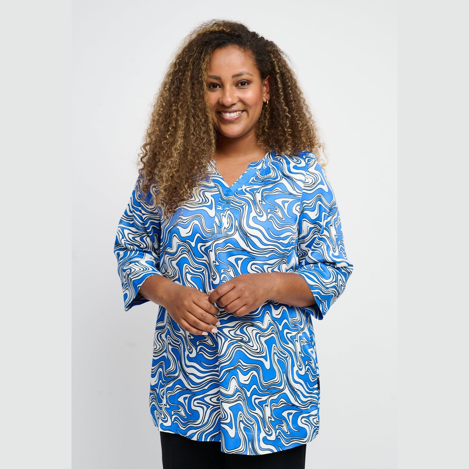 Pont Neuf PNFrancy Tea Tunikaer 5750 sapphire blue