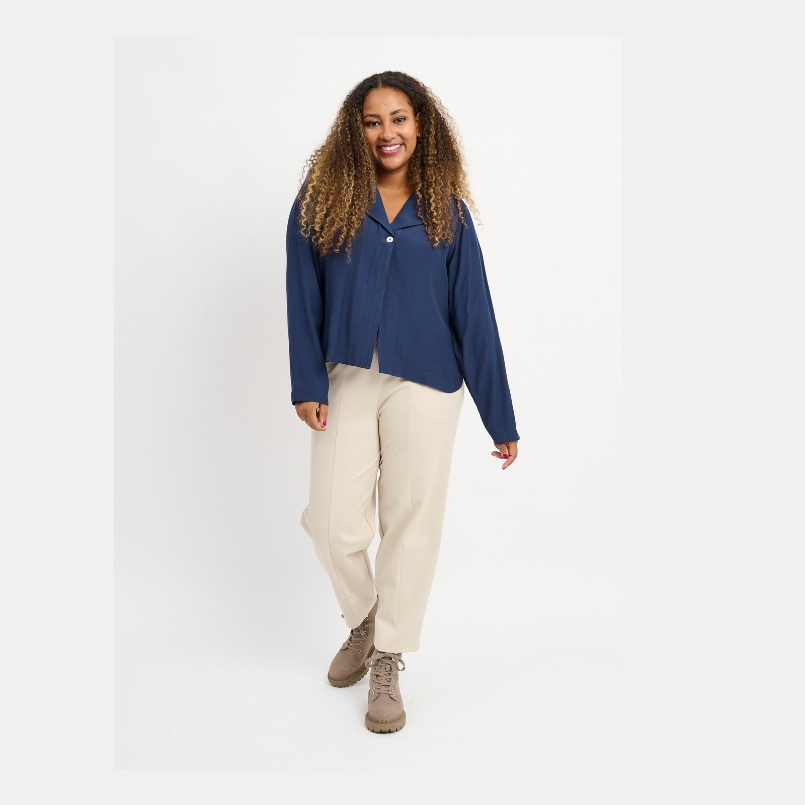 Pont Neuf PNFreda Cardigan 5999 NAVY BLUE