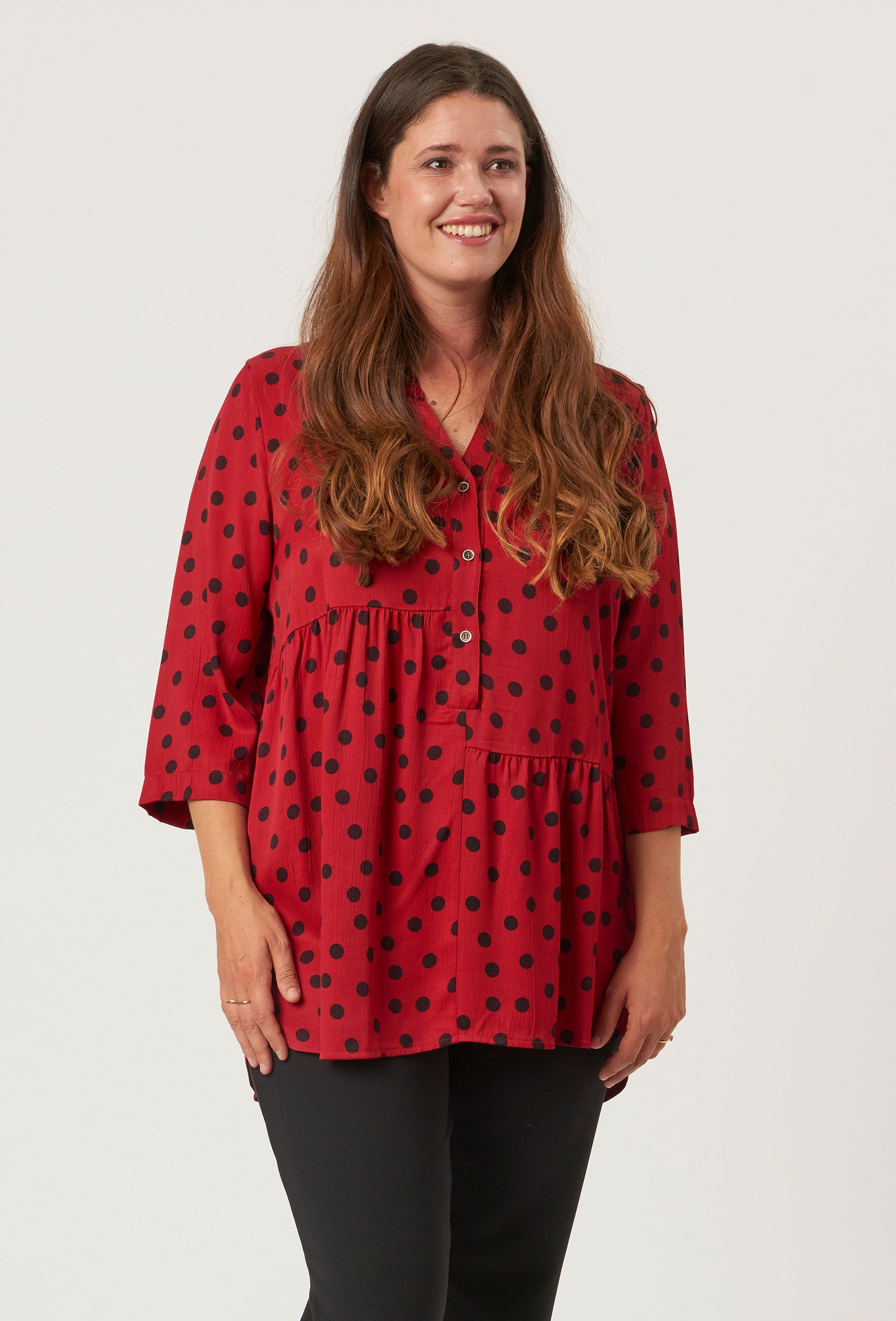 Pont Neuf PNGabriella Tunikaer 354 Warm Red