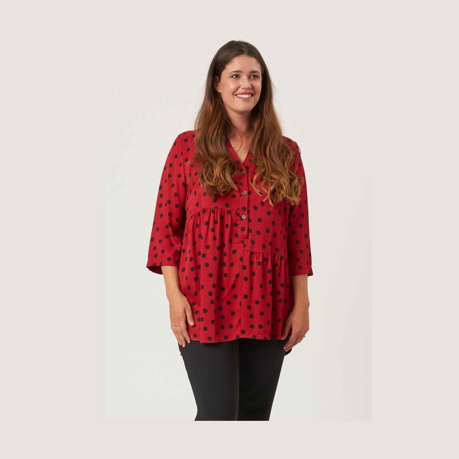 Pont Neuf PNGabriella Tunikaer 354 Warm Red