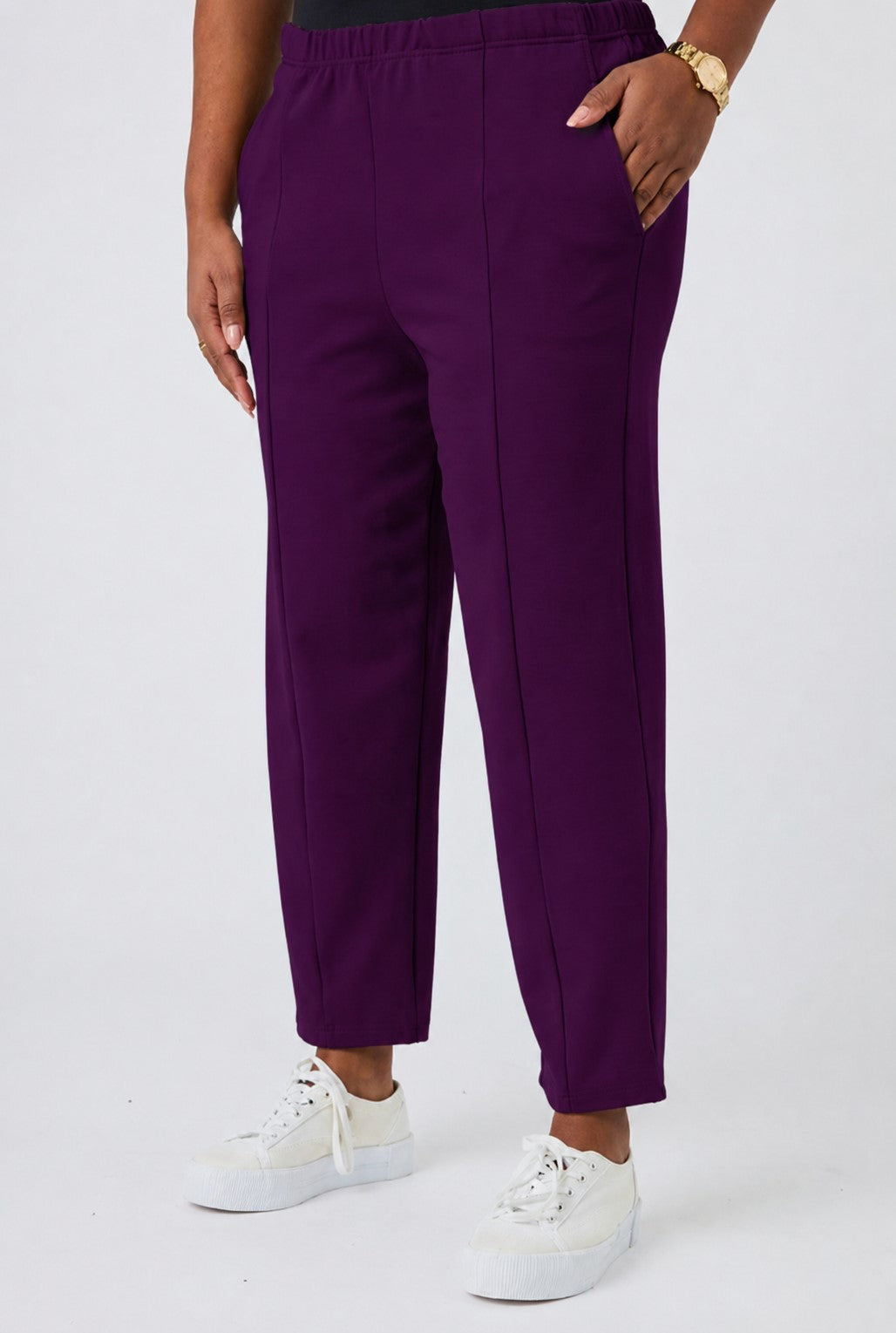 Pont Neuf PNGea Bukser 6840 Aubergine
