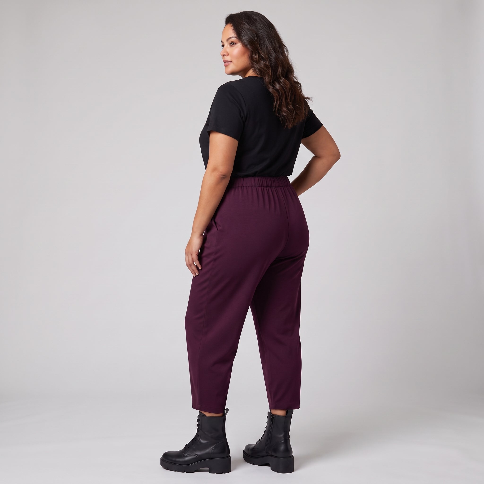 Pont Neuf PNGea Bukser 6840 Aubergine
