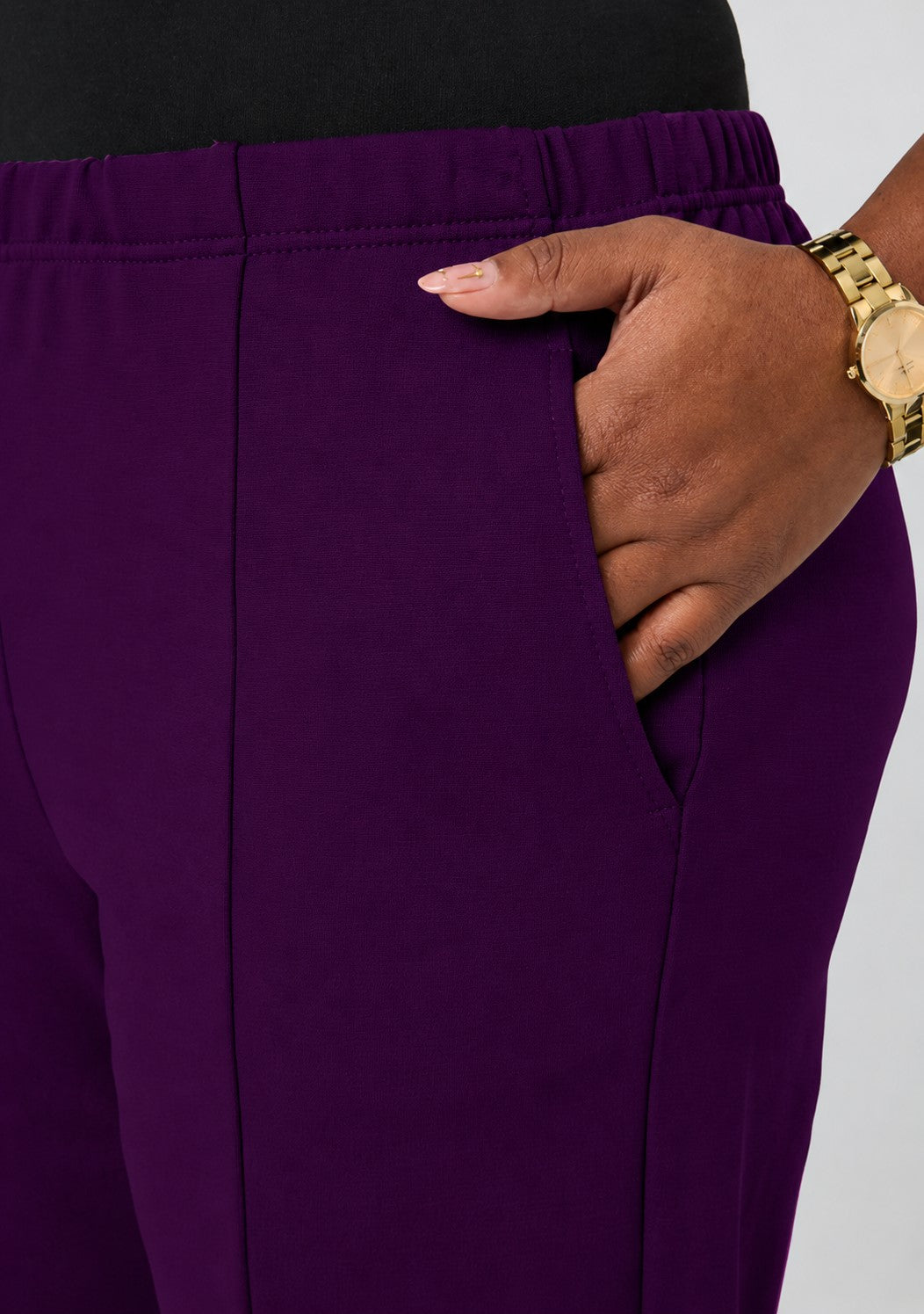 Pont Neuf PNGea Bukser 6840 Aubergine