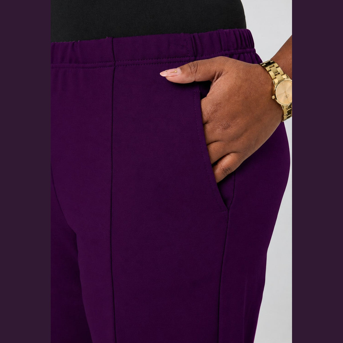 Pont Neuf PNGea Bukser 6840 Aubergine