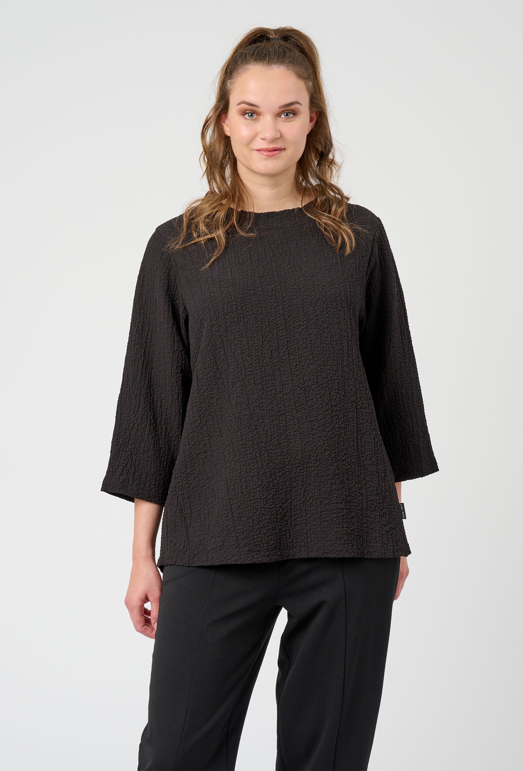Pont Neuf PNGeogina Bluser 999 Black
