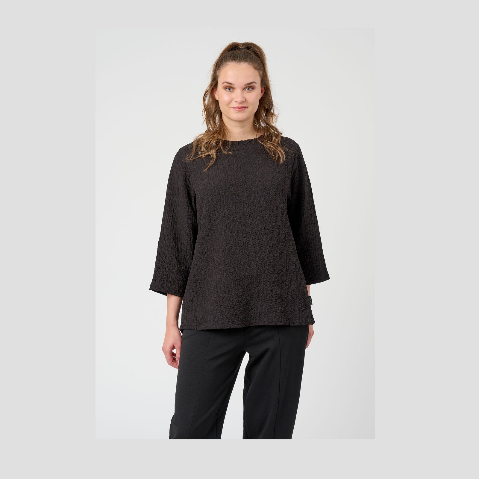 Pont Neuf PNGeogina Bluser 999 Black