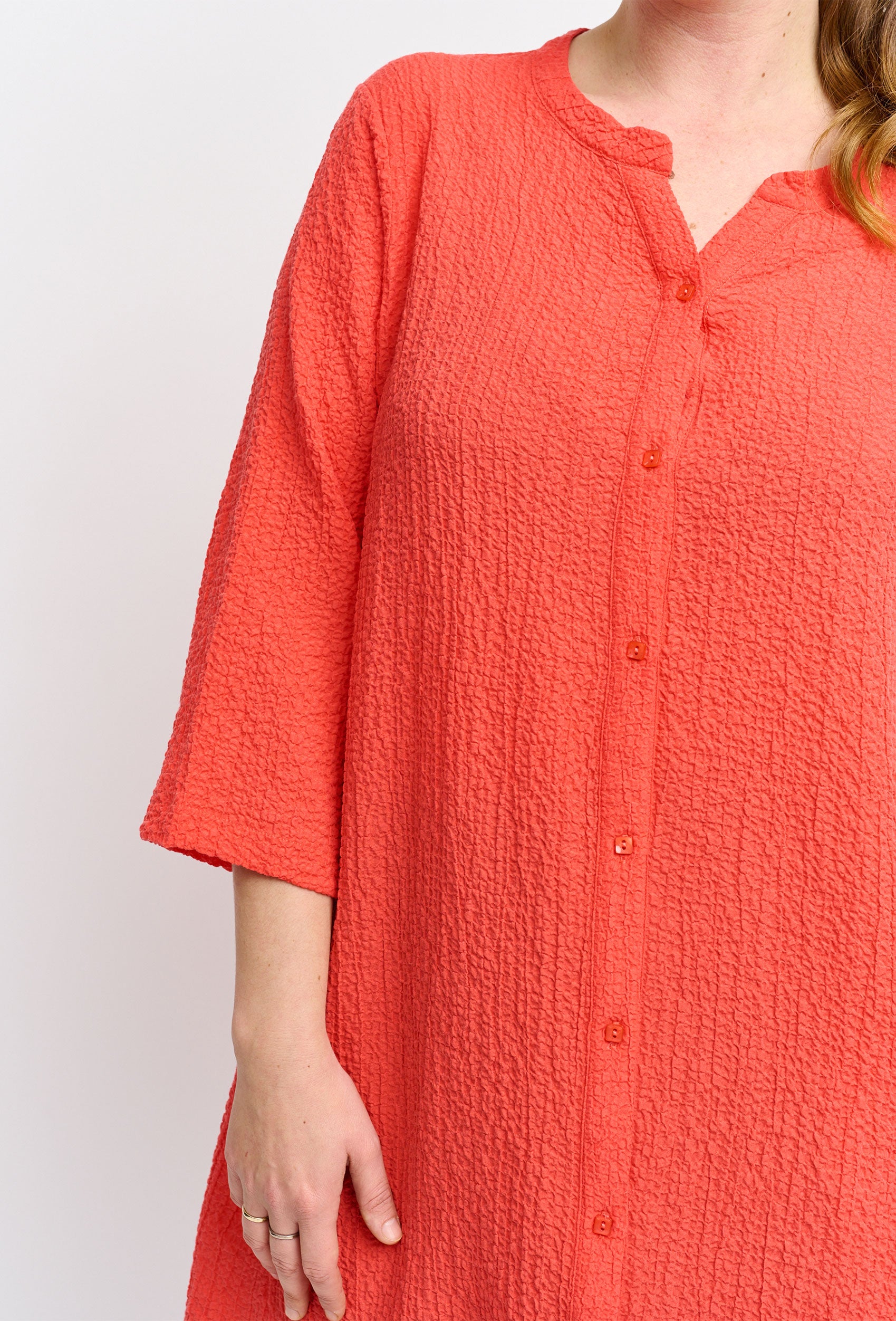 Pont Neuf PNGunvar Skjortebluser 055 Coral red