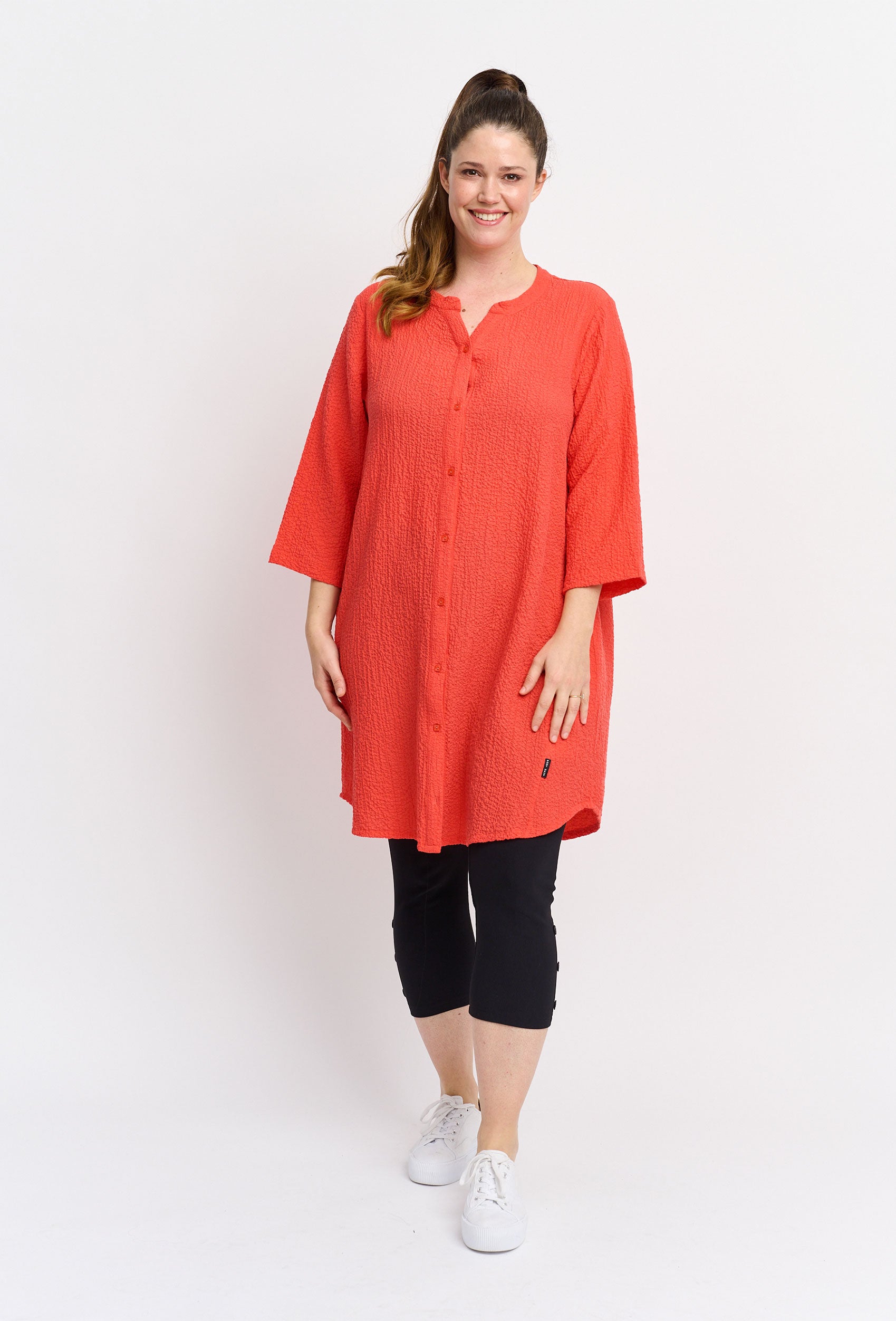 Pont Neuf PNGunvar Skjortebluser 055 Coral red