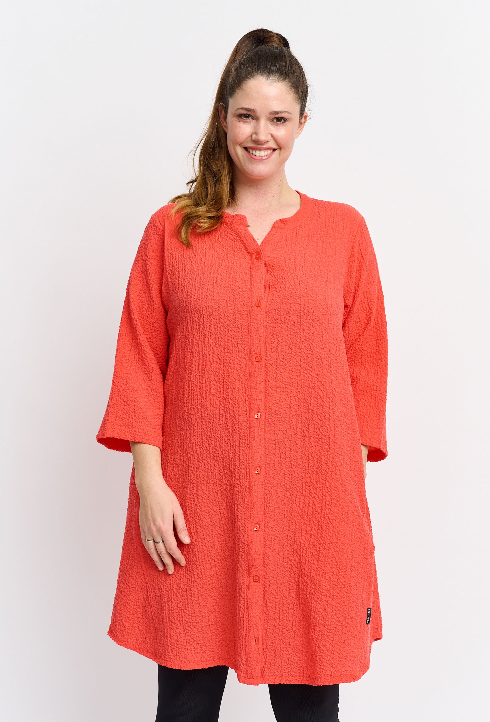 Pont Neuf PNGunvar Skjortebluser 055 Coral red