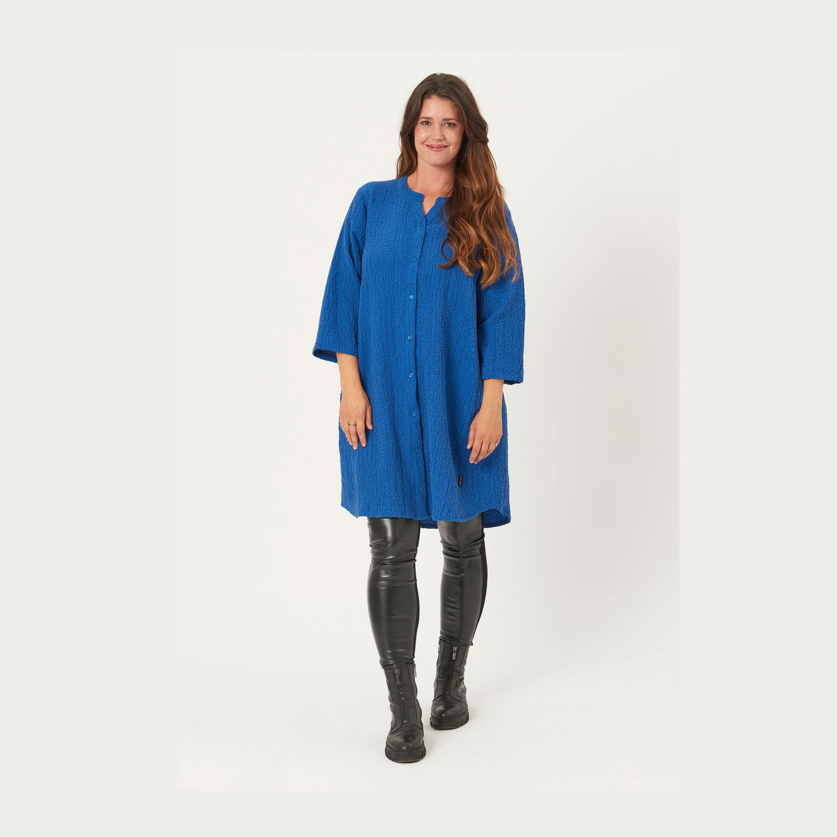 Pont Neuf PNGunvar Skjortebluser 266 Cobalt Blue