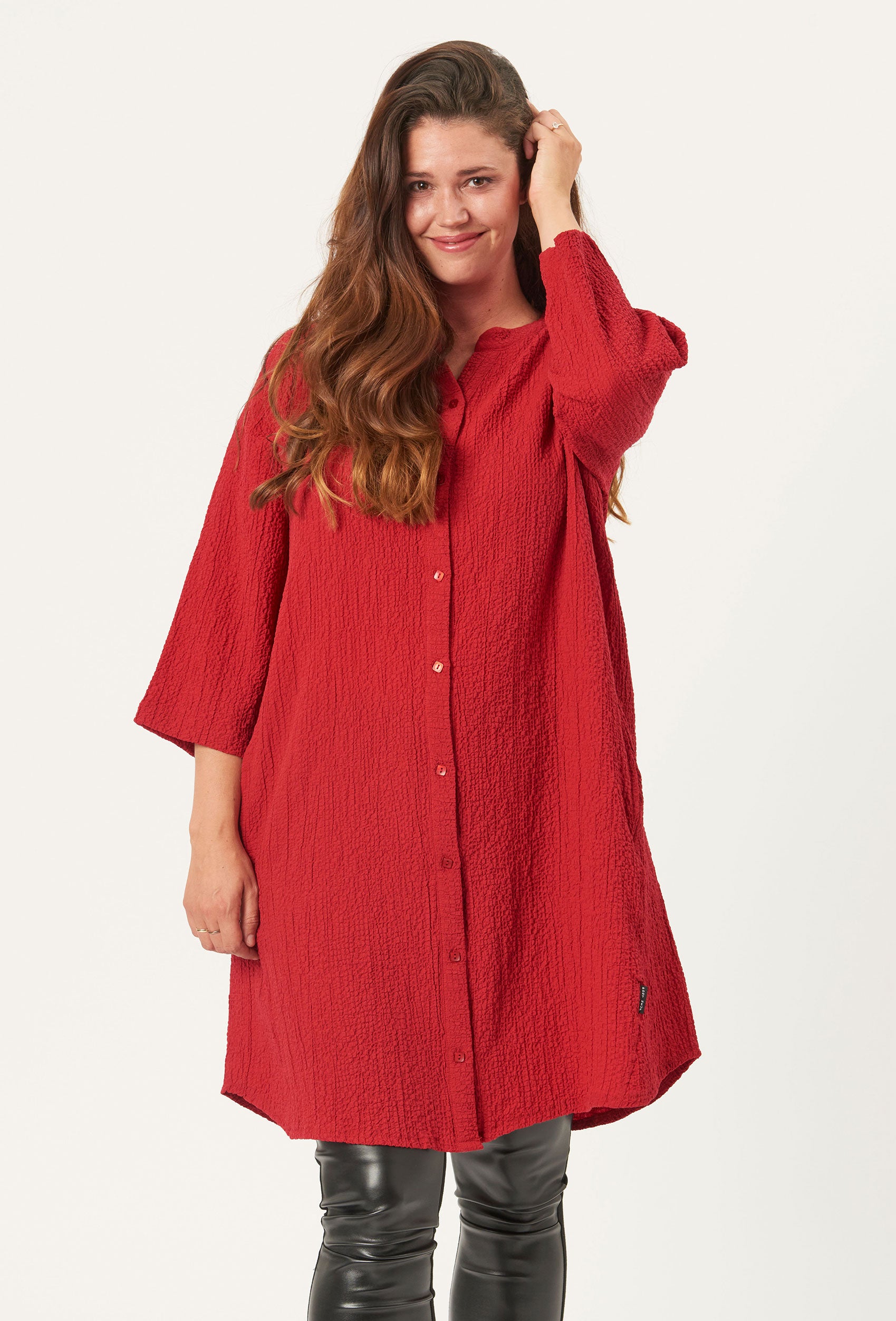 Pont Neuf PNGunvar Skjortebluser 354 Warm Red