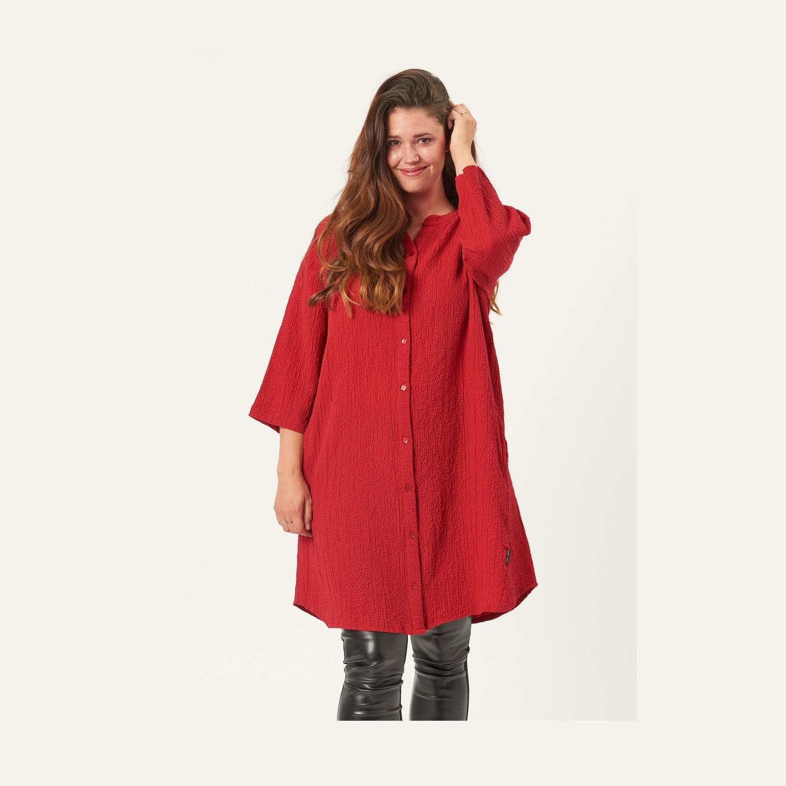 Pont Neuf PNGunvar Skjortebluser 354 Warm Red