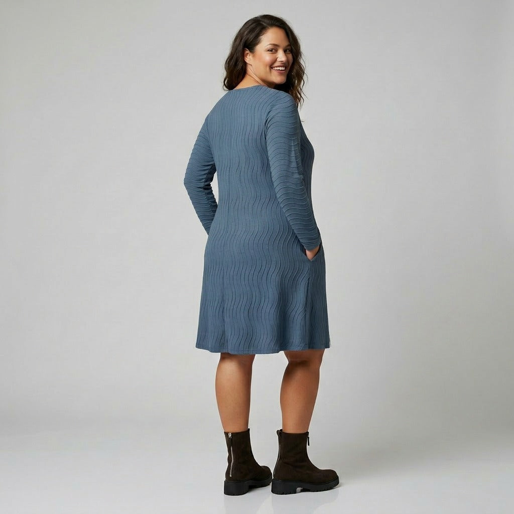 Pont Neuf PNHania Kjoler 5555 Steel Blue