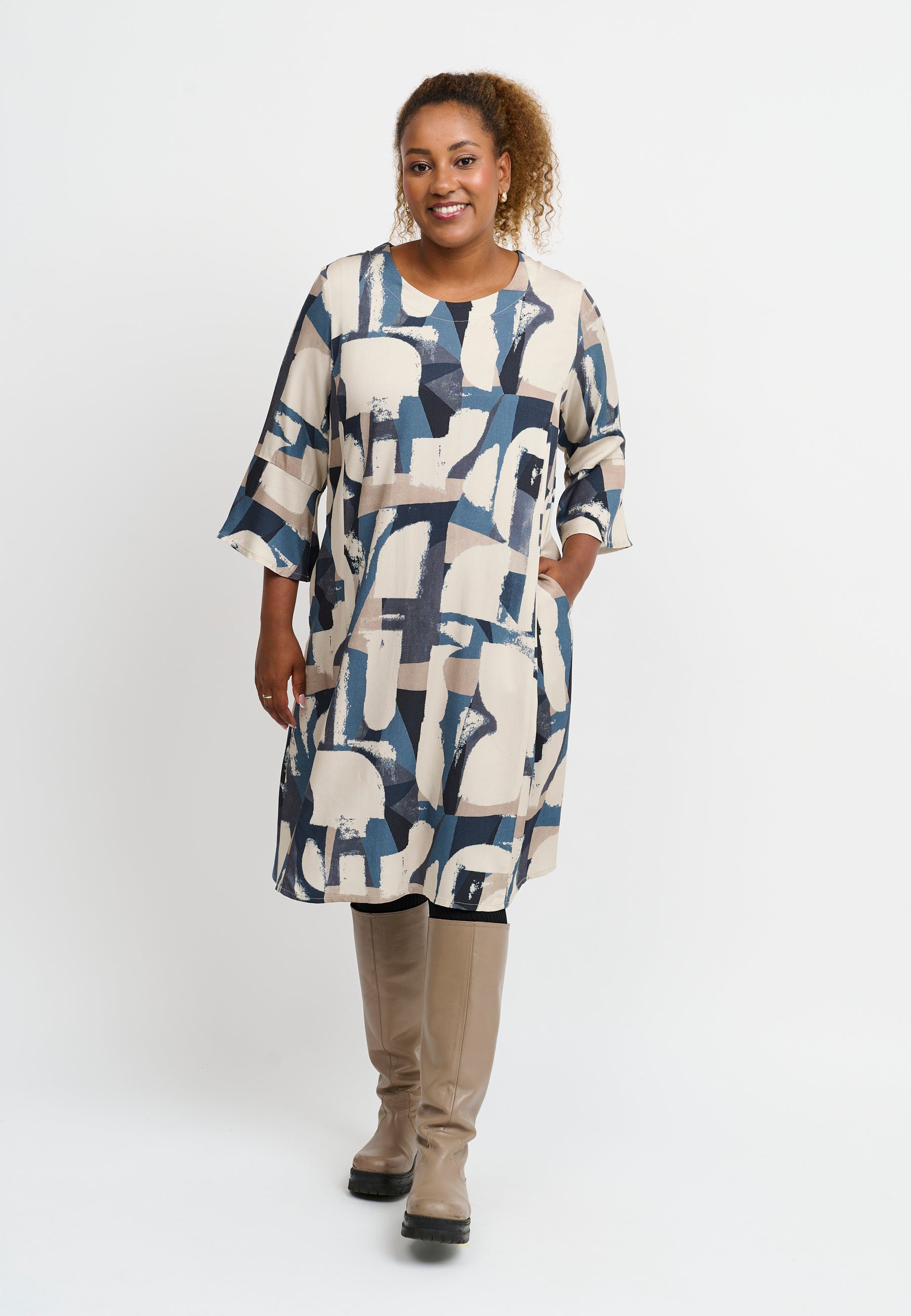 Pont Neuf PNHarriet Kjoler 5555 Steel Blue