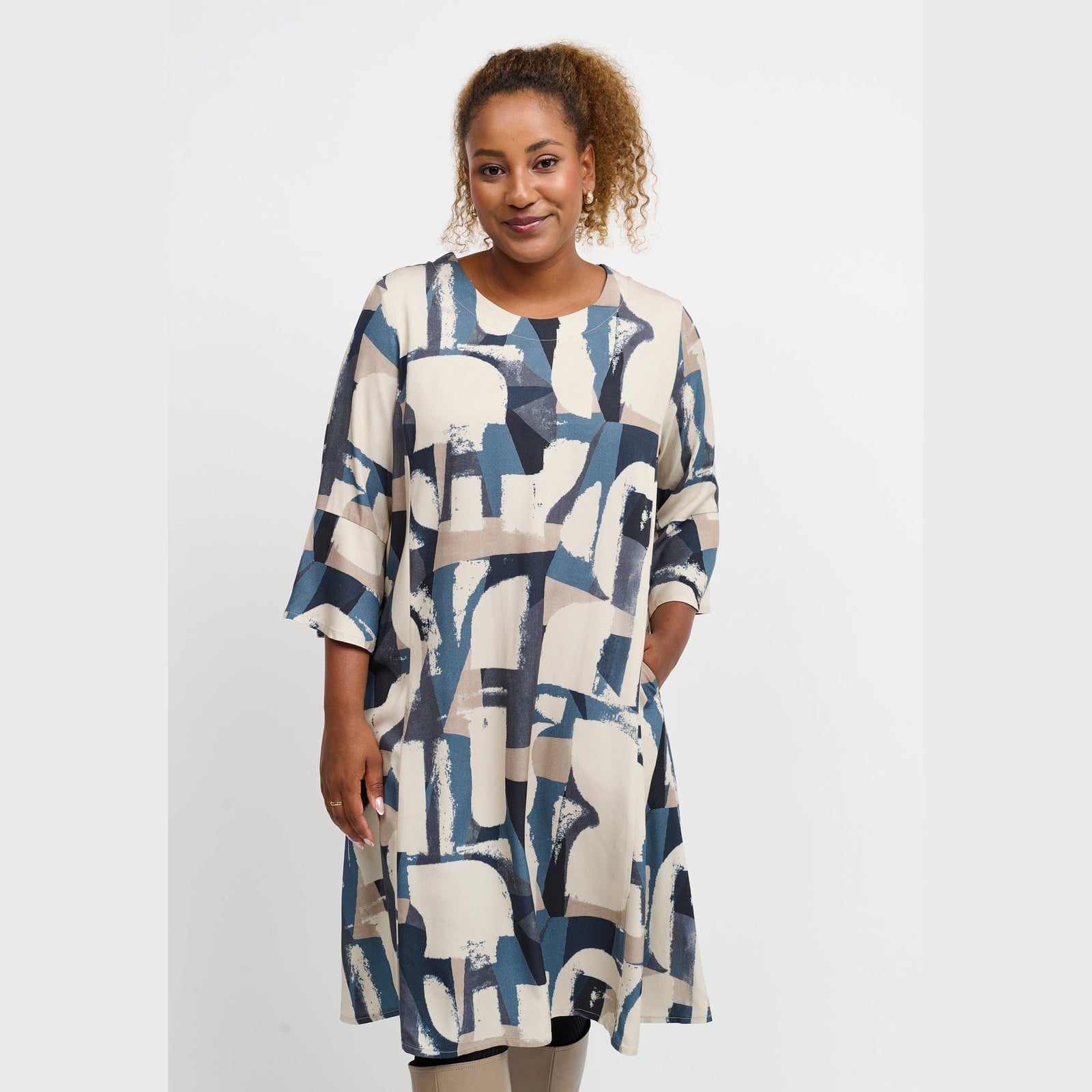 Pont Neuf PNHarriet Kjoler 5555 Steel Blue