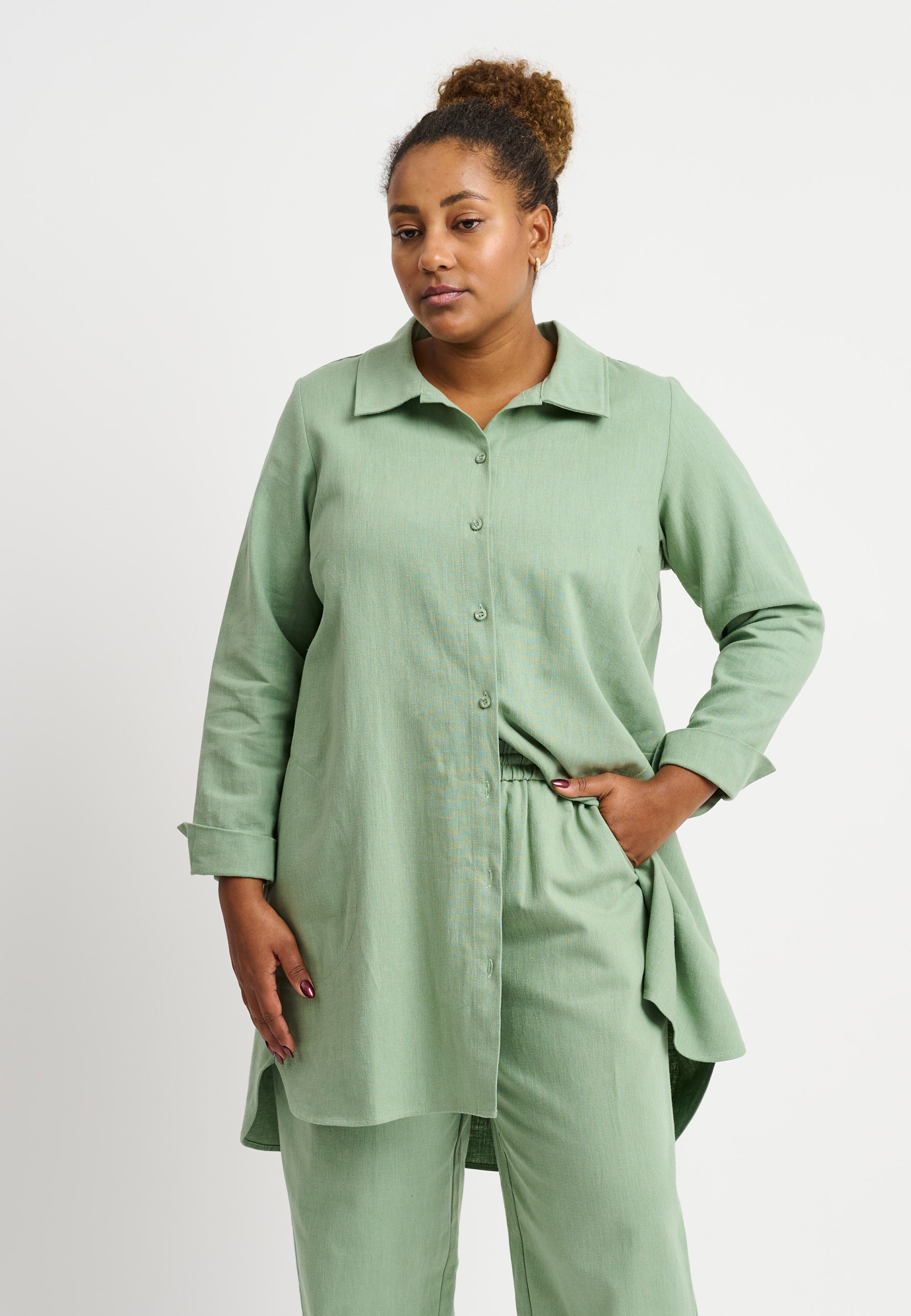 Pont Neuf PNHasina Bukser 3506 Khaki Green