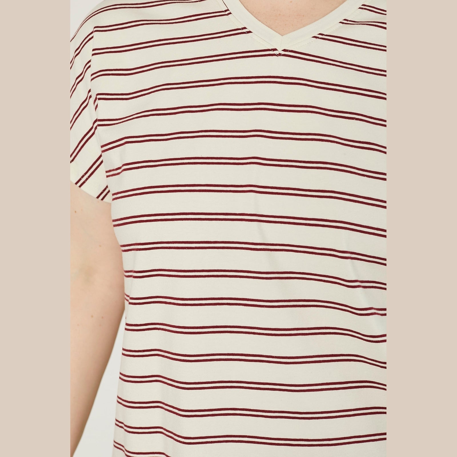 Pont Neuf PNHawi T-Shirt 2999 BORDEAUX RED