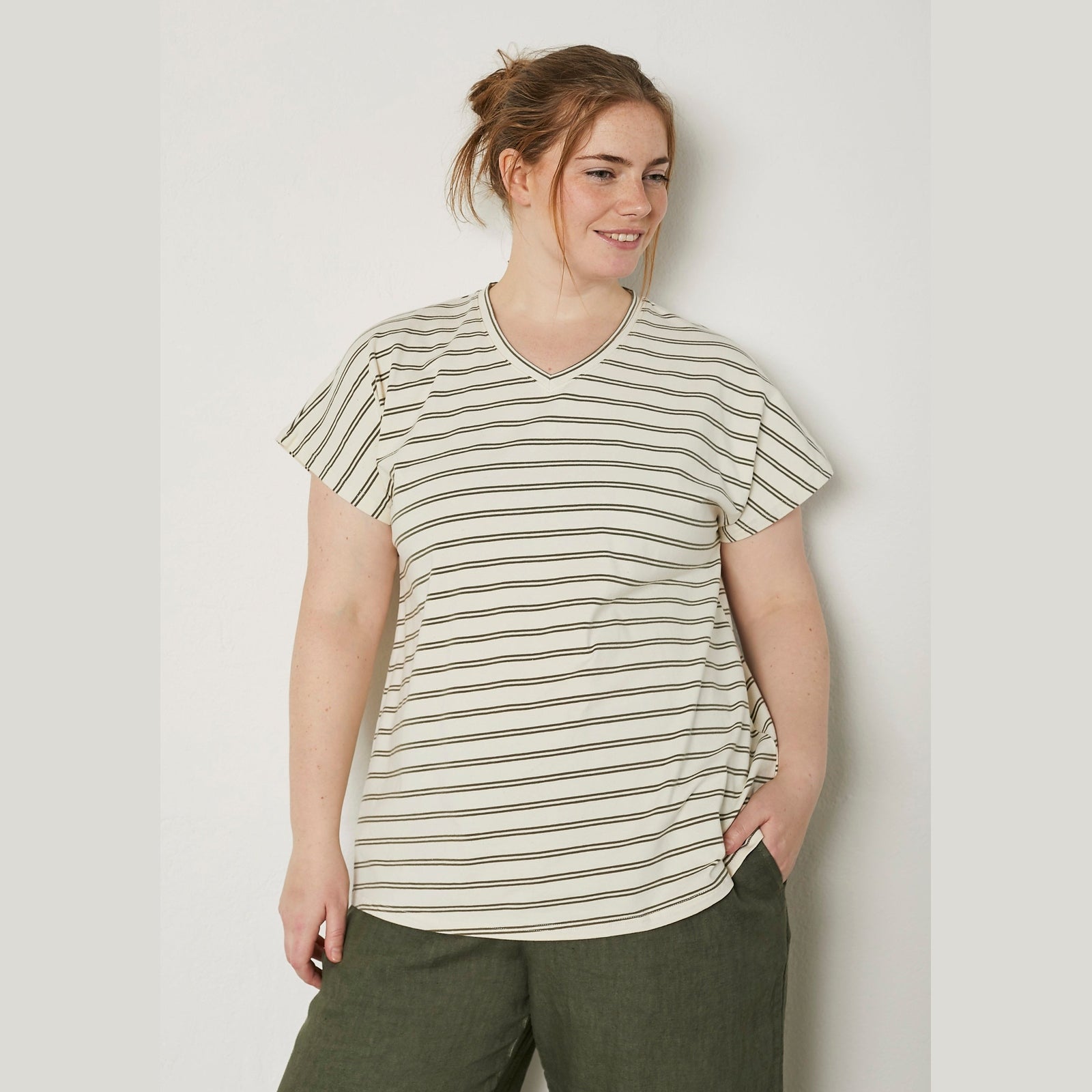 Pont Neuf PNHawi T-Shirt 3506 Khaki Green