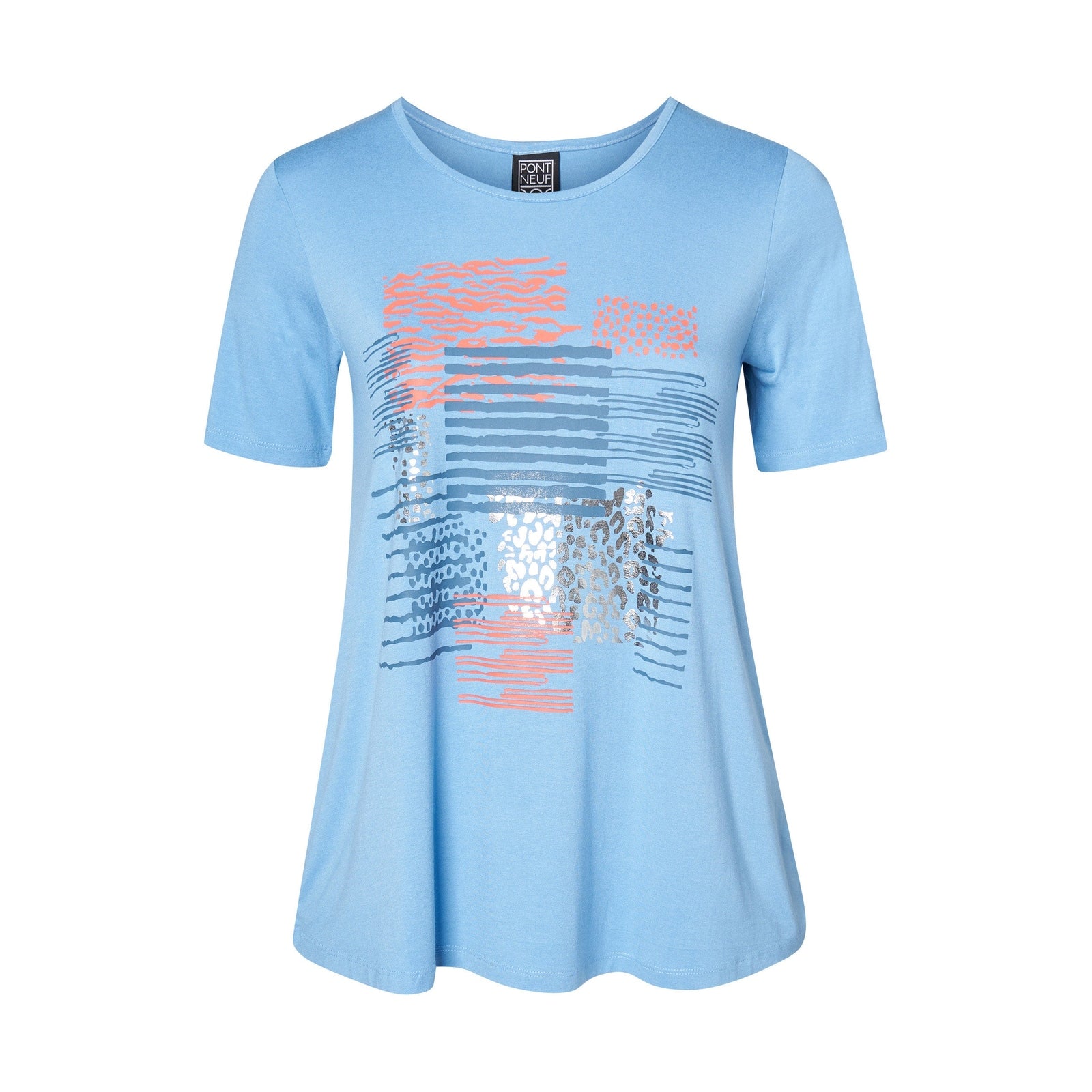 Pont Neuf PNHerta T-Shirt 5250 Soft Blue