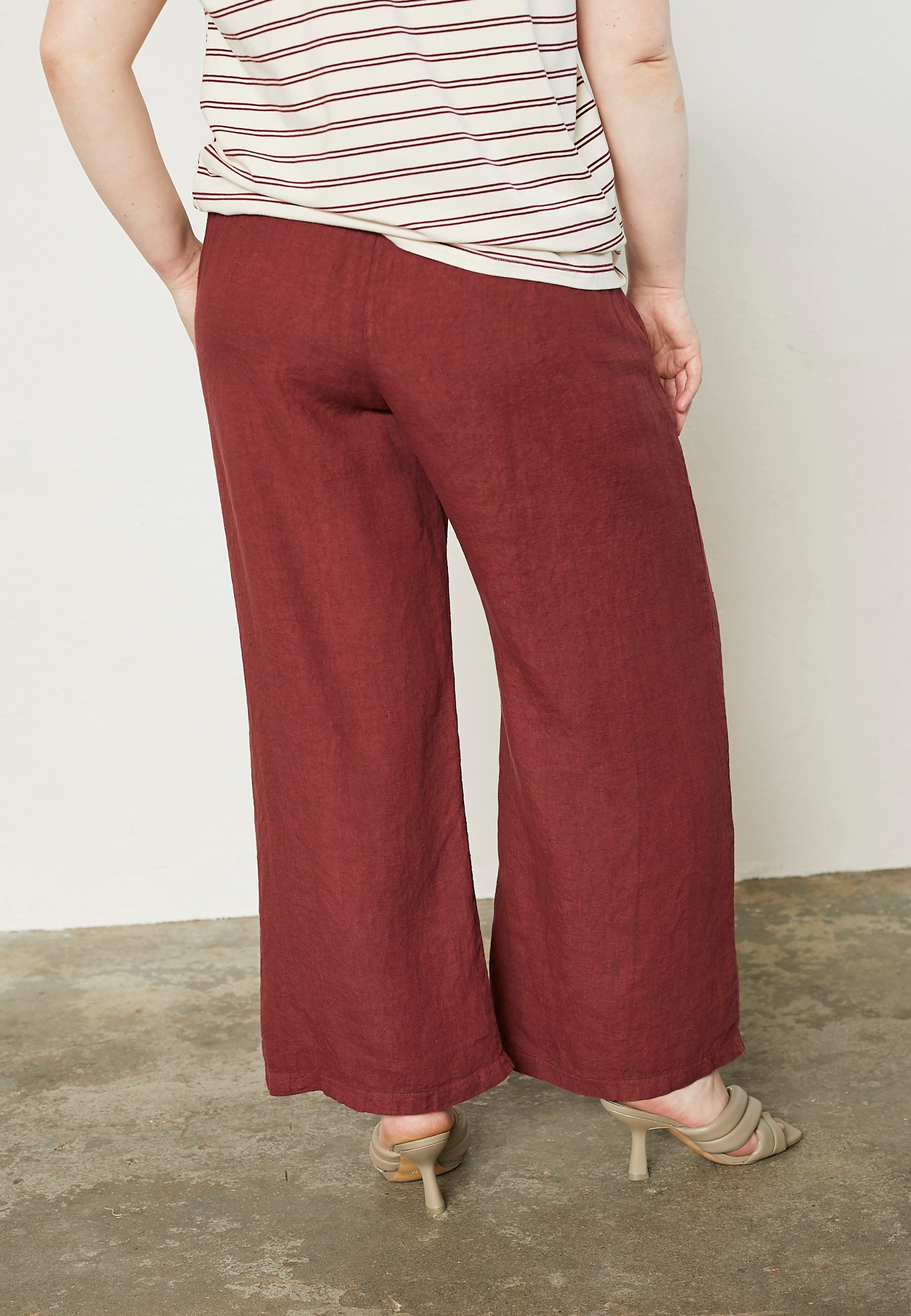 Pont Neuf PNHibba Bukser 2999 BORDEAUX RED
