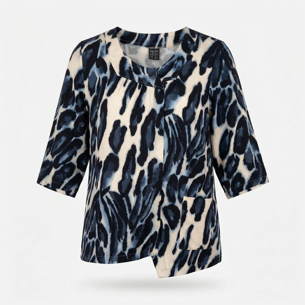 Pont Neuf PNHilma Bluser 5275 Denim blue