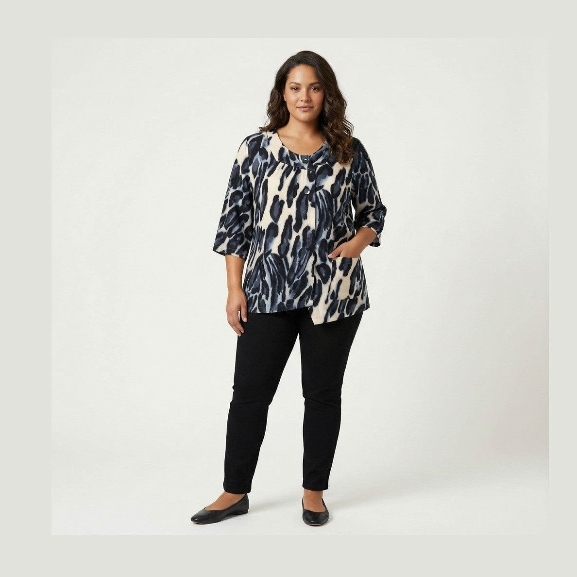 Pont Neuf PNHilma Bluser 5275 Denim blue
