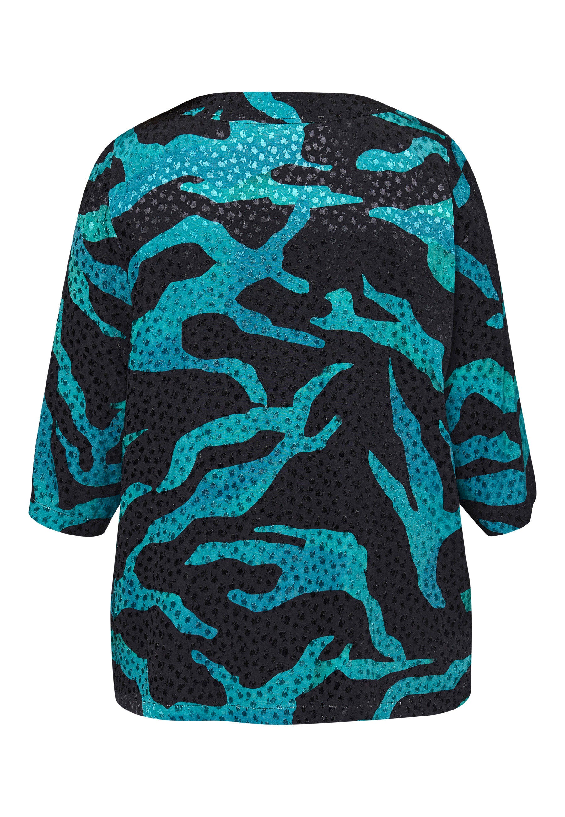 Pont Neuf PNHilma Bluser 5052 Petrol Blue