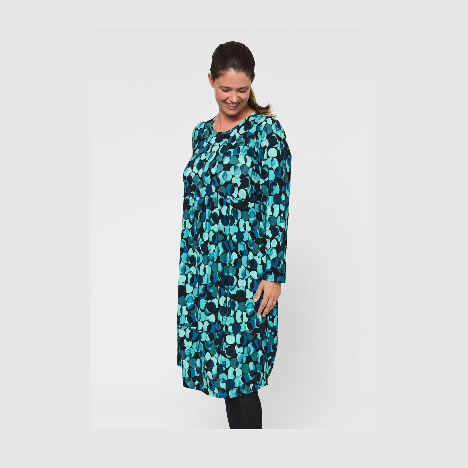 Pont Neuf PNImila Kjoler 5052 Petrol Blue