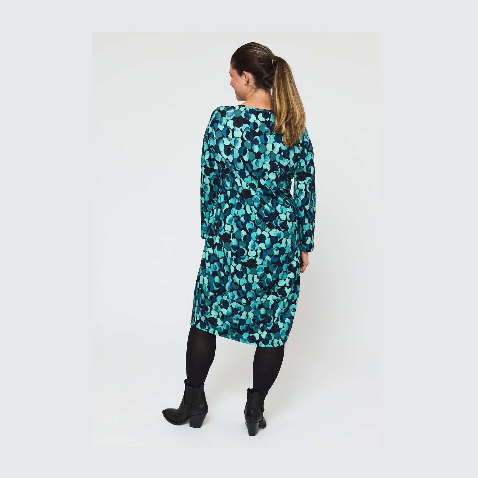 Pont Neuf PNImila Kjoler 5052 Petrol Blue