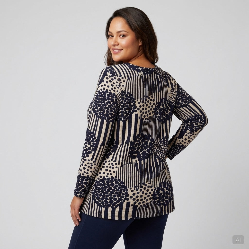Pont Neuf PNInessa Mie Bluser 5999 NAVY BLUE