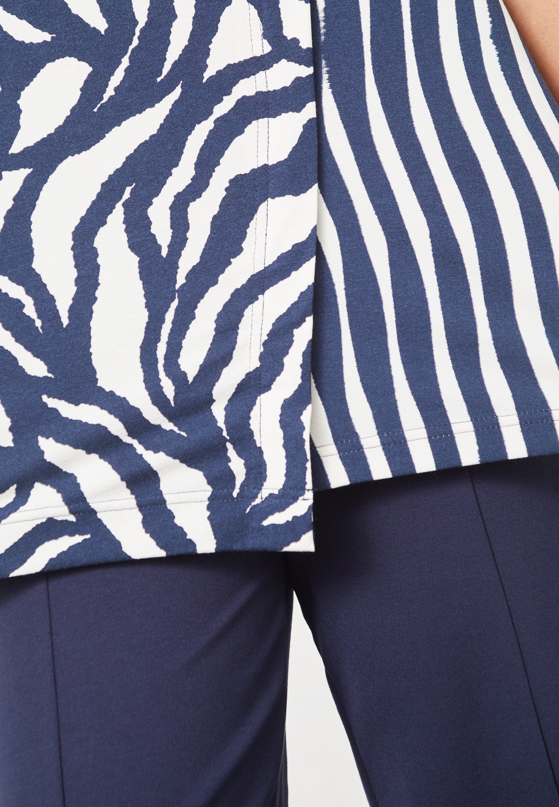 Pont Neuf PNInessa Sia T-Shirt 5999 NAVY BLUE