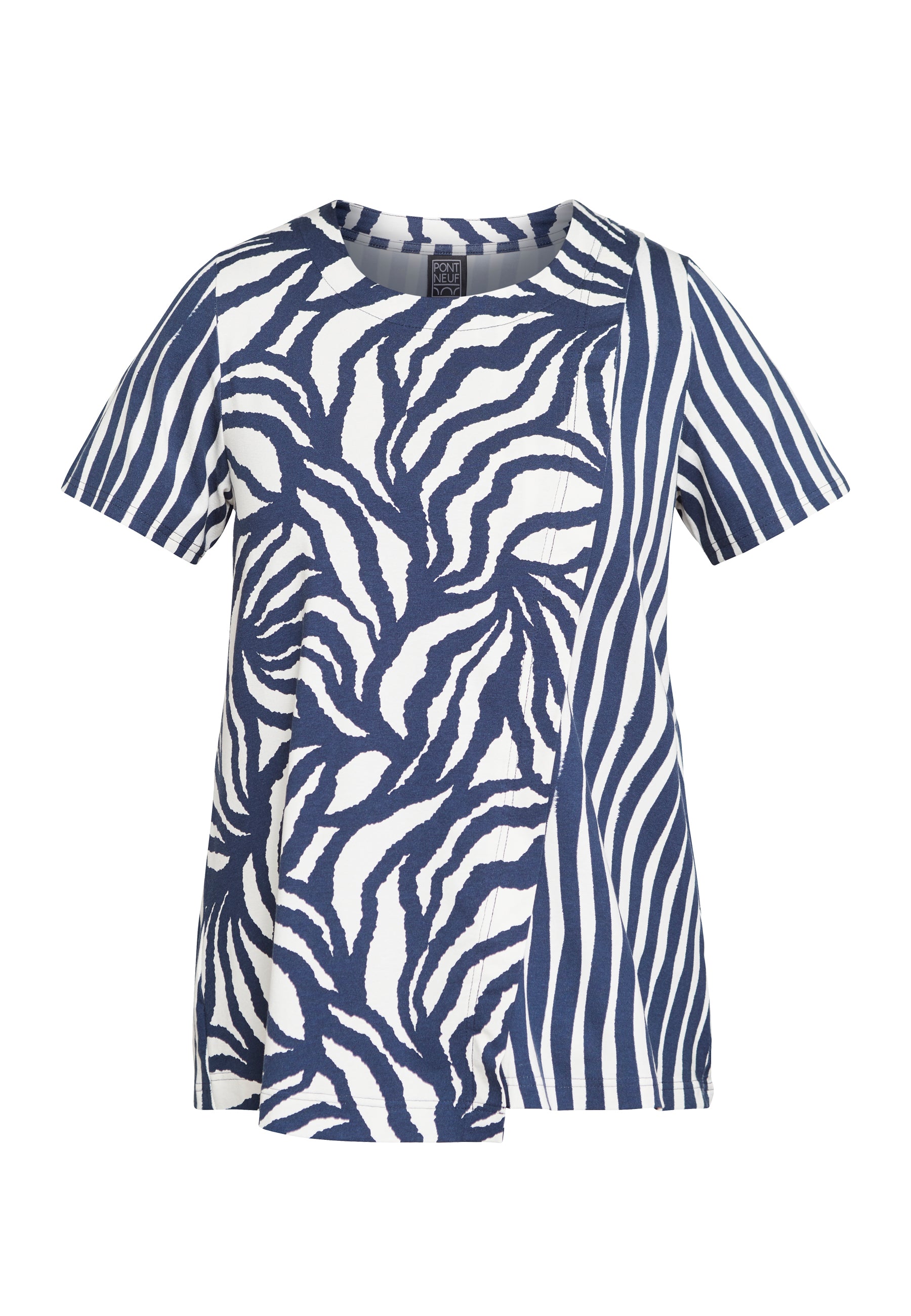 Pont Neuf PNInessa Sia T-Shirt 5999 NAVY BLUE