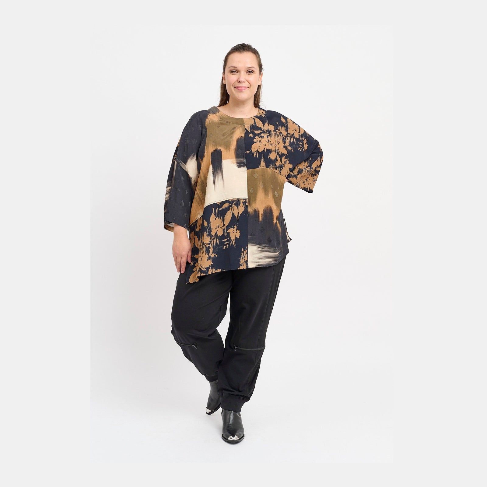 Pont Neuf PNInia Bluser 4901 Warm Ochre