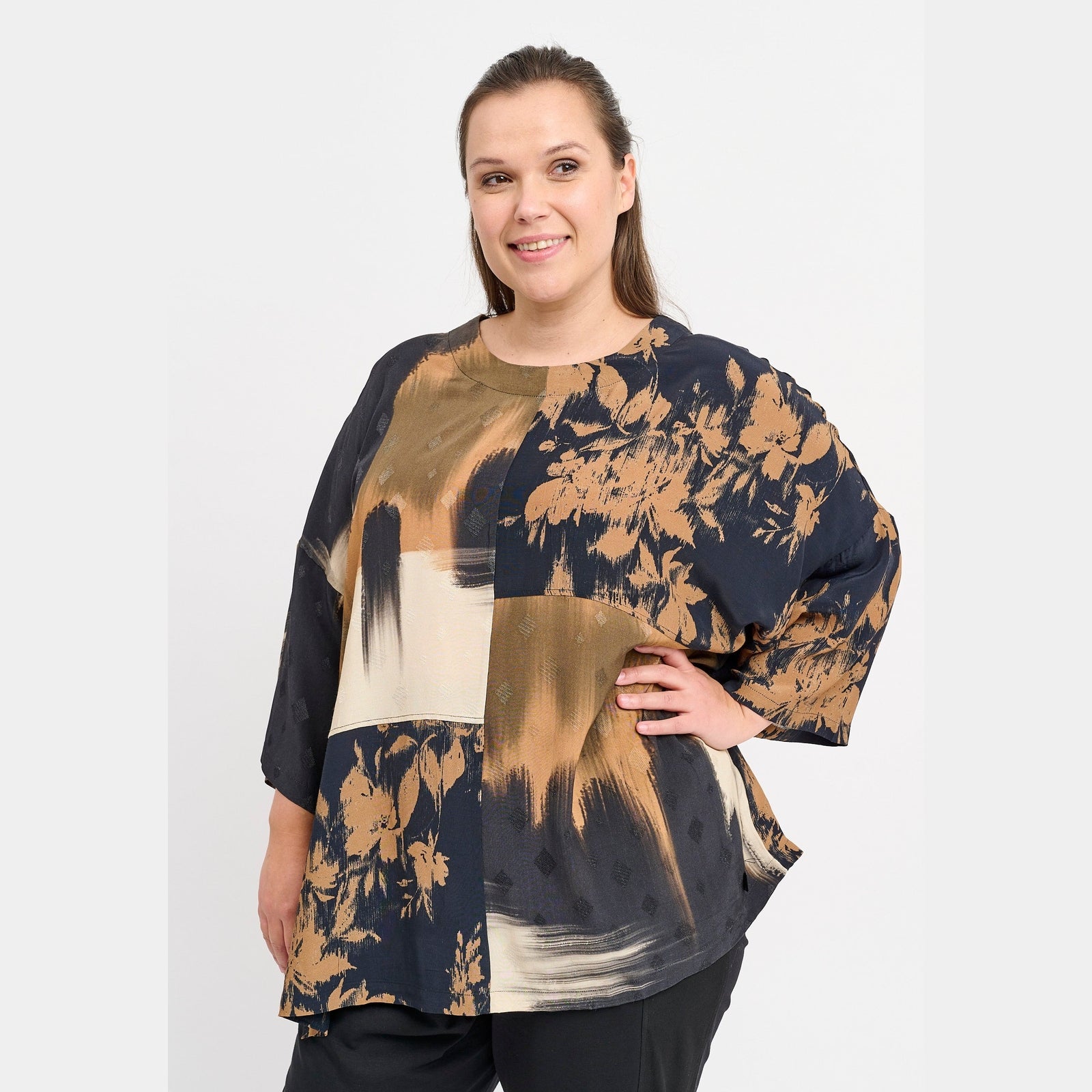 Pont Neuf PNInia Bluser 4901 Warm Ochre