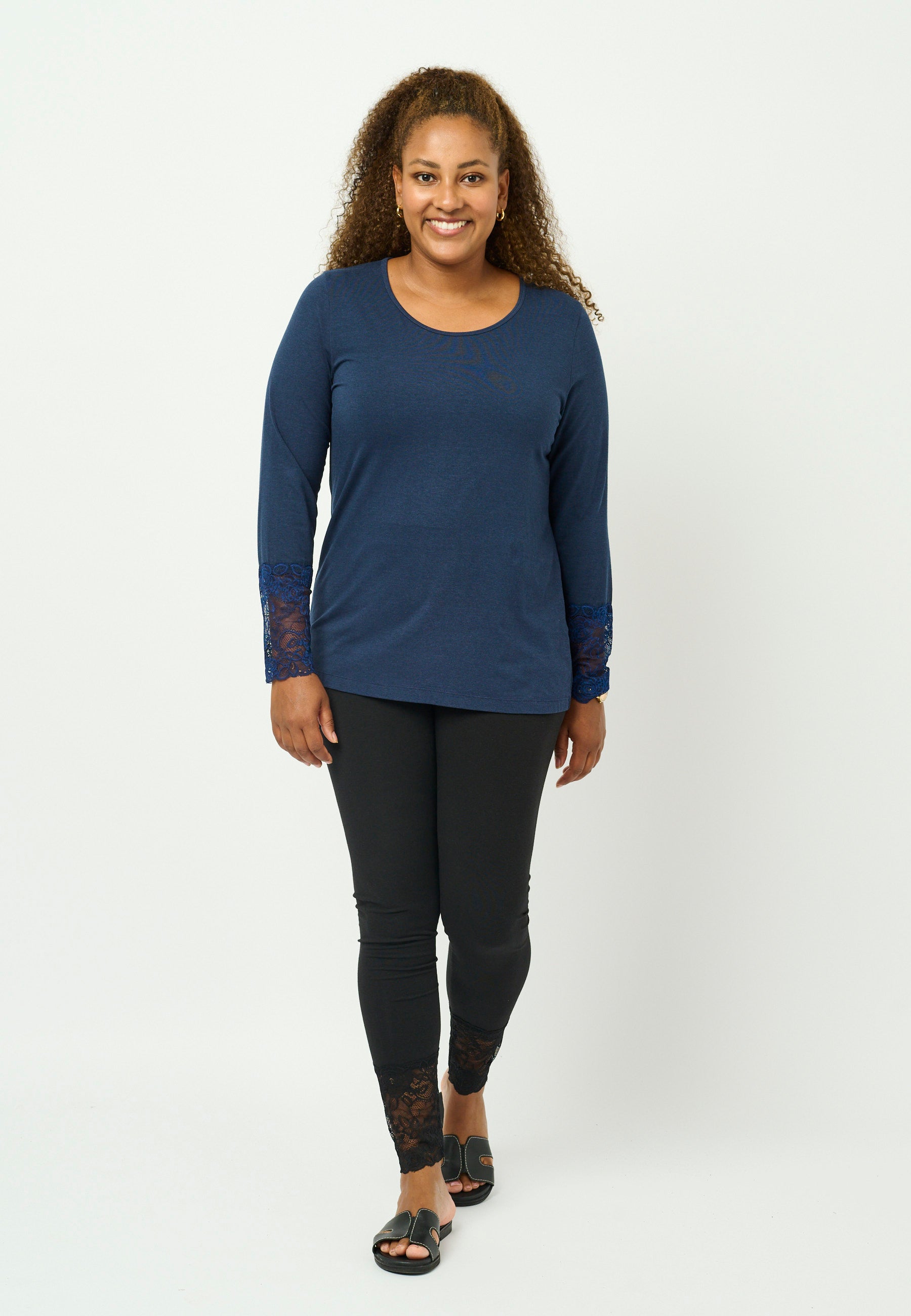 Pont Neuf PNIrene T-Shirt 5999 NAVY BLUE