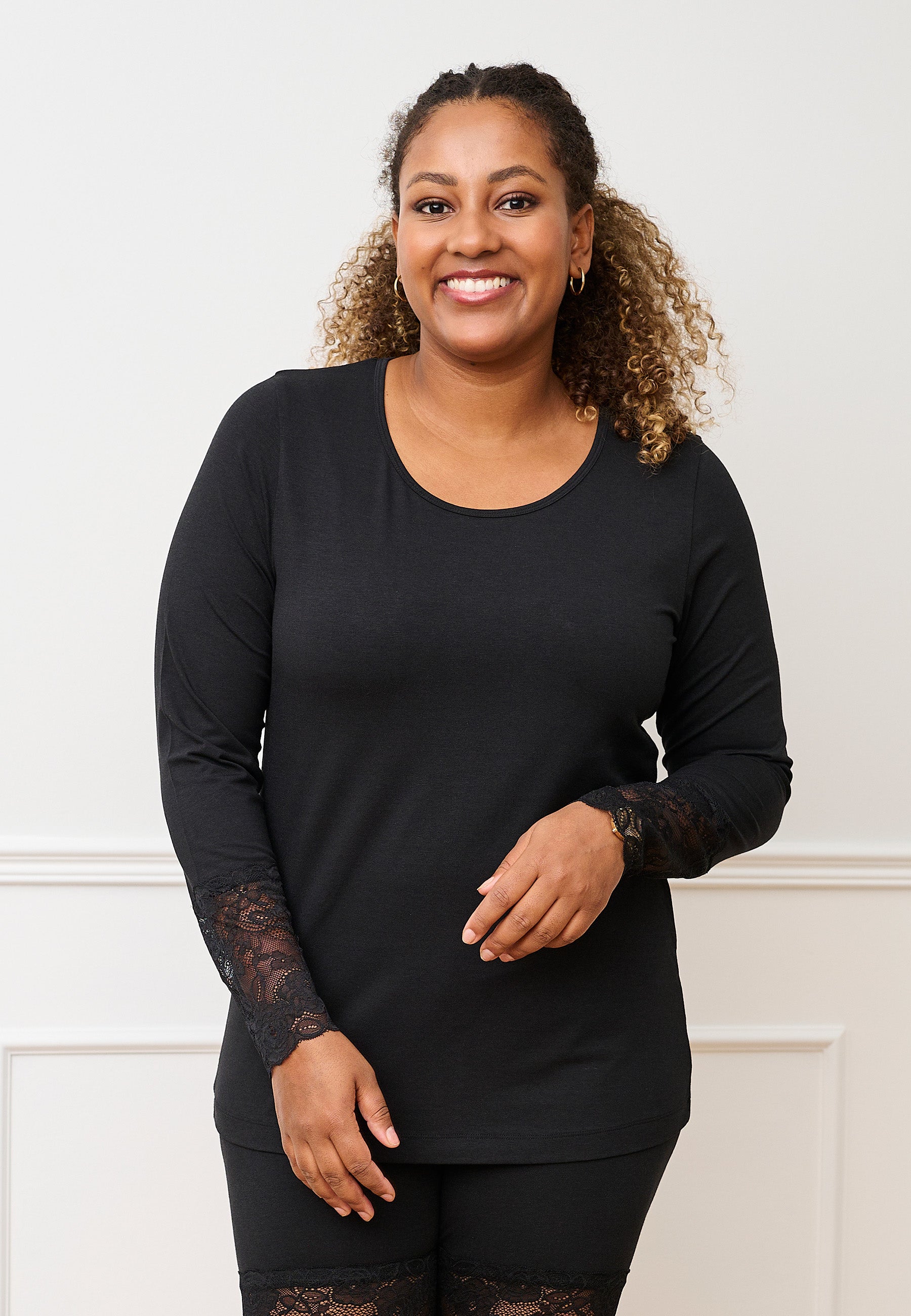 Pont Neuf PNIrene T-Shirt 9999 BLACK